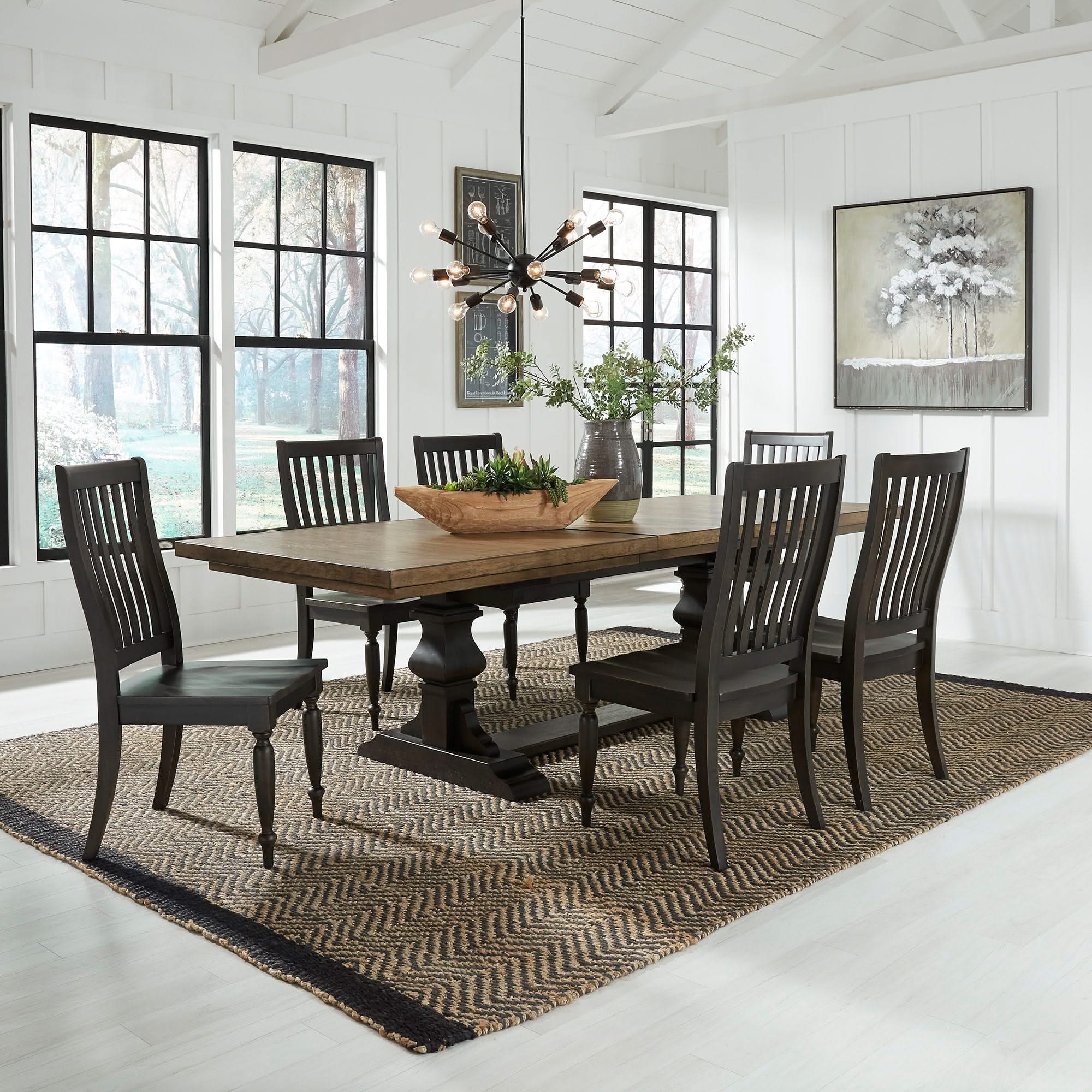 Harvest Home - Trestle Table Set - Image 2