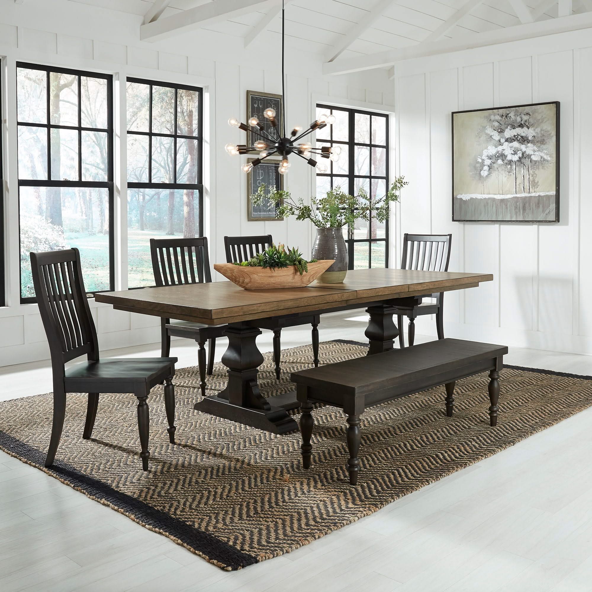 Harvest Home - Trestle Table Set - Image 3