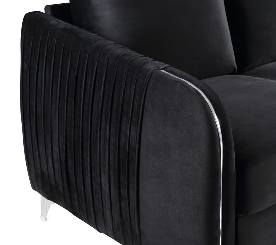 Hathaway - Modern Chic Loveseat Couch - Image 4