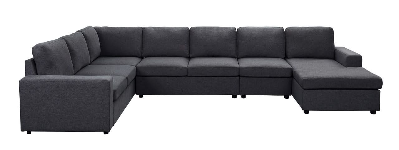 Hayden - 7 Seat Reversible Modular Sectional Sofa Chaise - Image 4