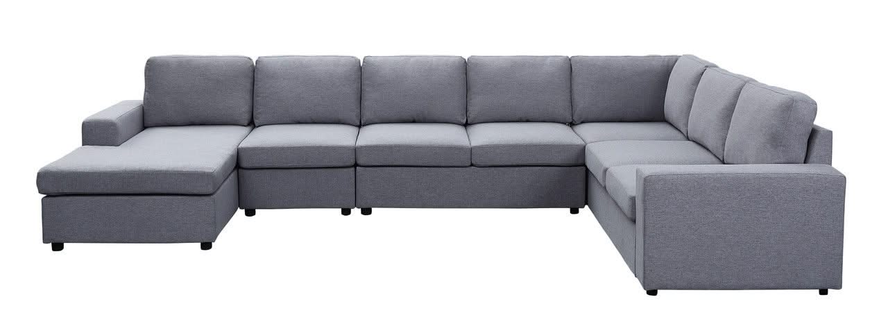 Hayden - 7 Seat Reversible Modular Sectional Sofa Chaise - Image 8