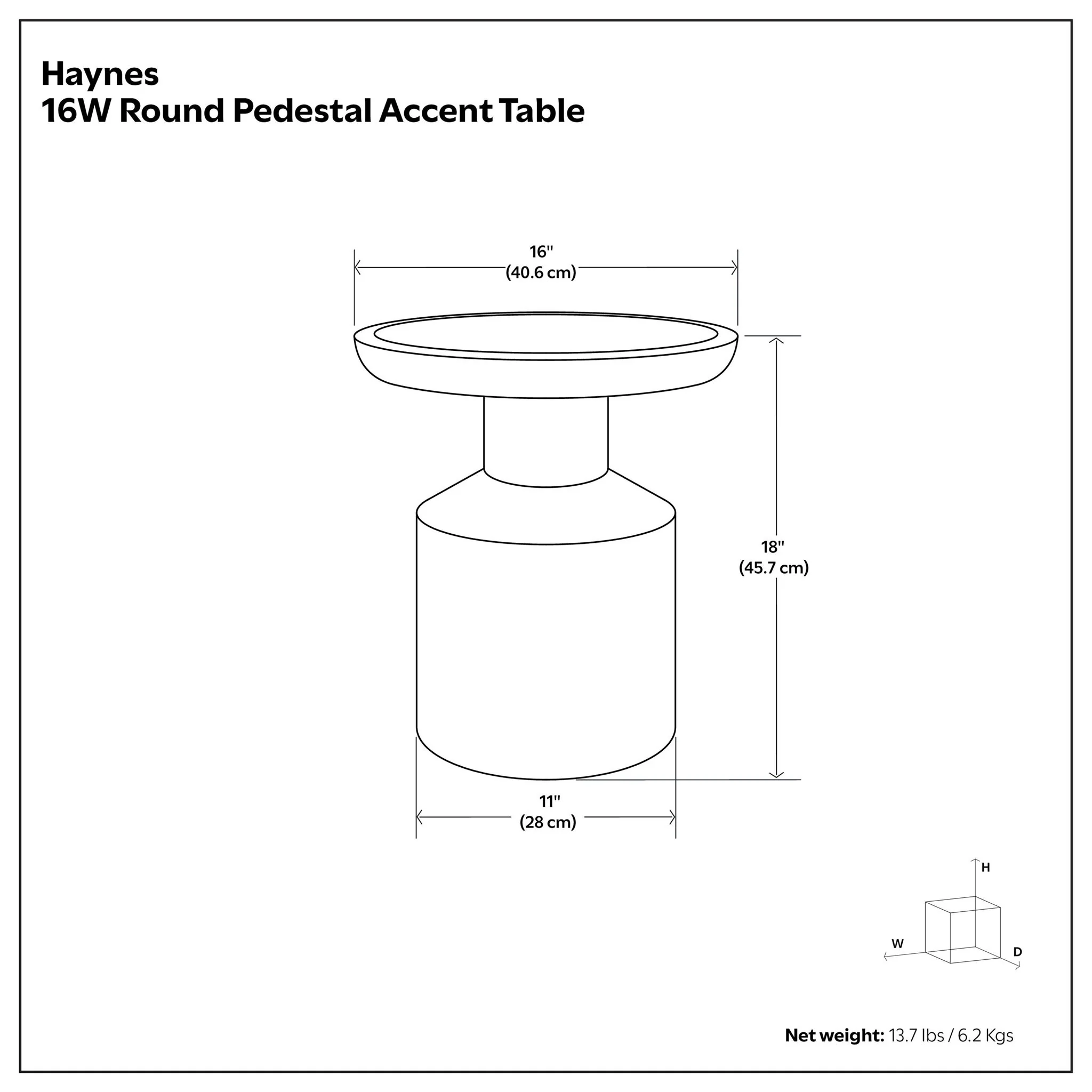 Haynes - Handcrafted Wooden Accent Table - Image 10
