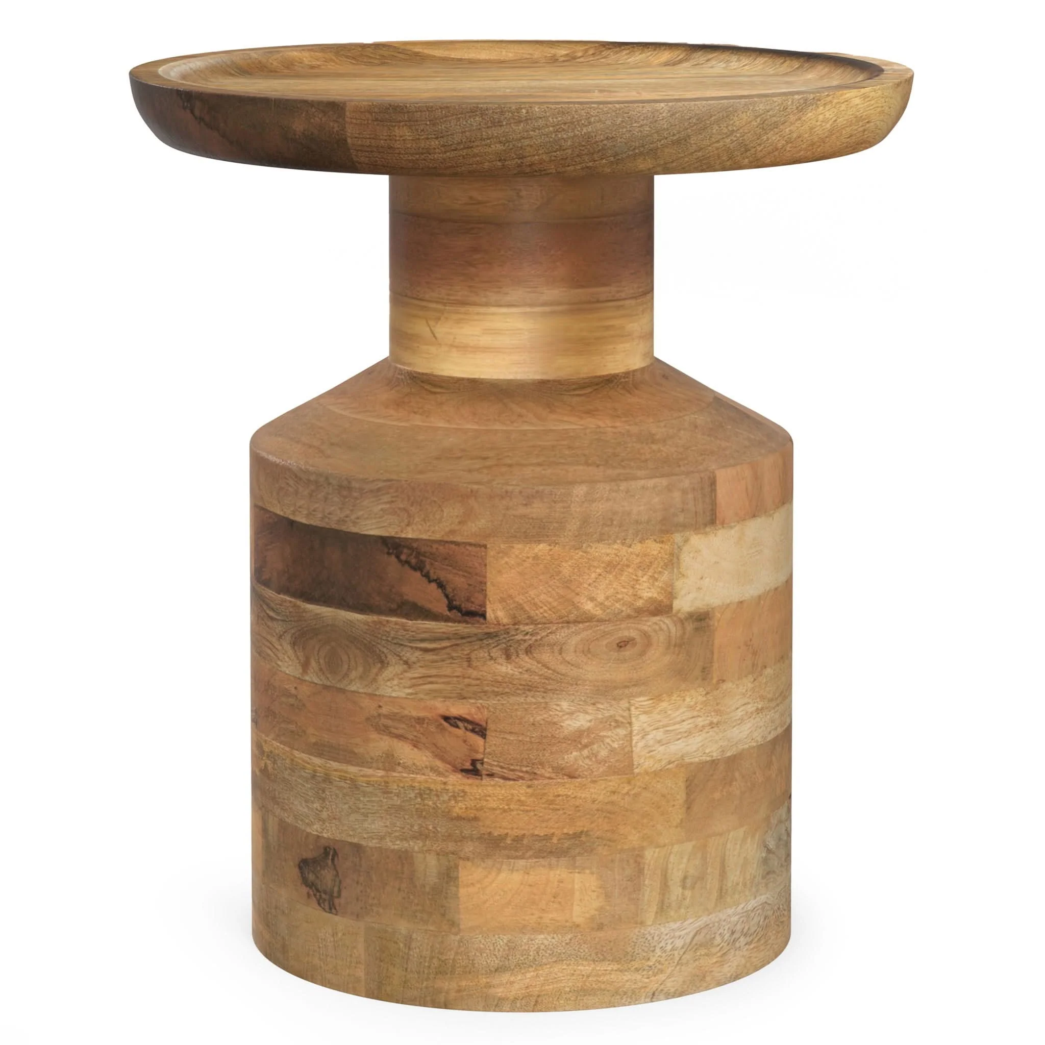Haynes - Handcrafted Wooden Accent Table - Image 3
