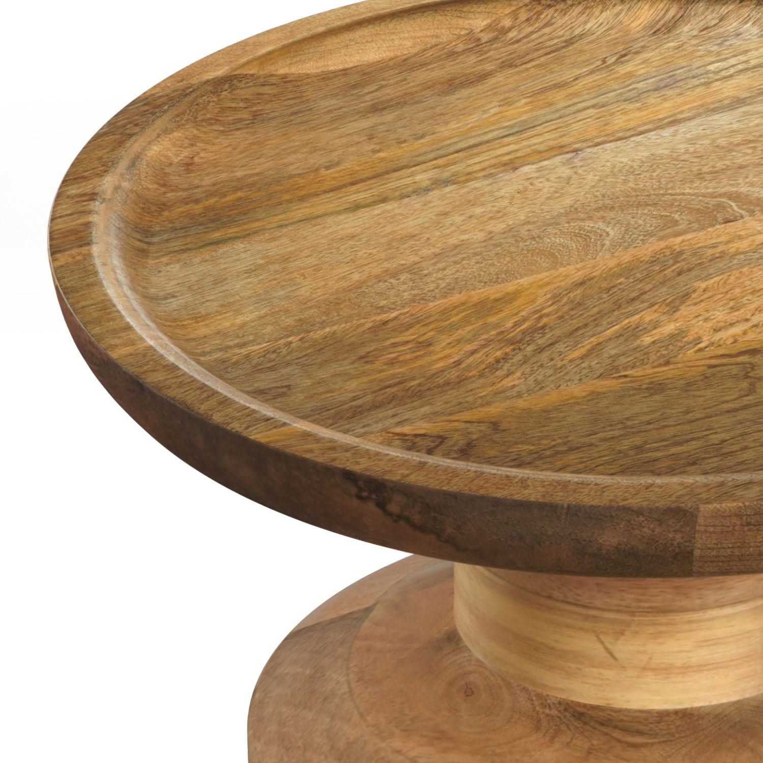 Haynes - Handcrafted Wooden Accent Table - Image 7