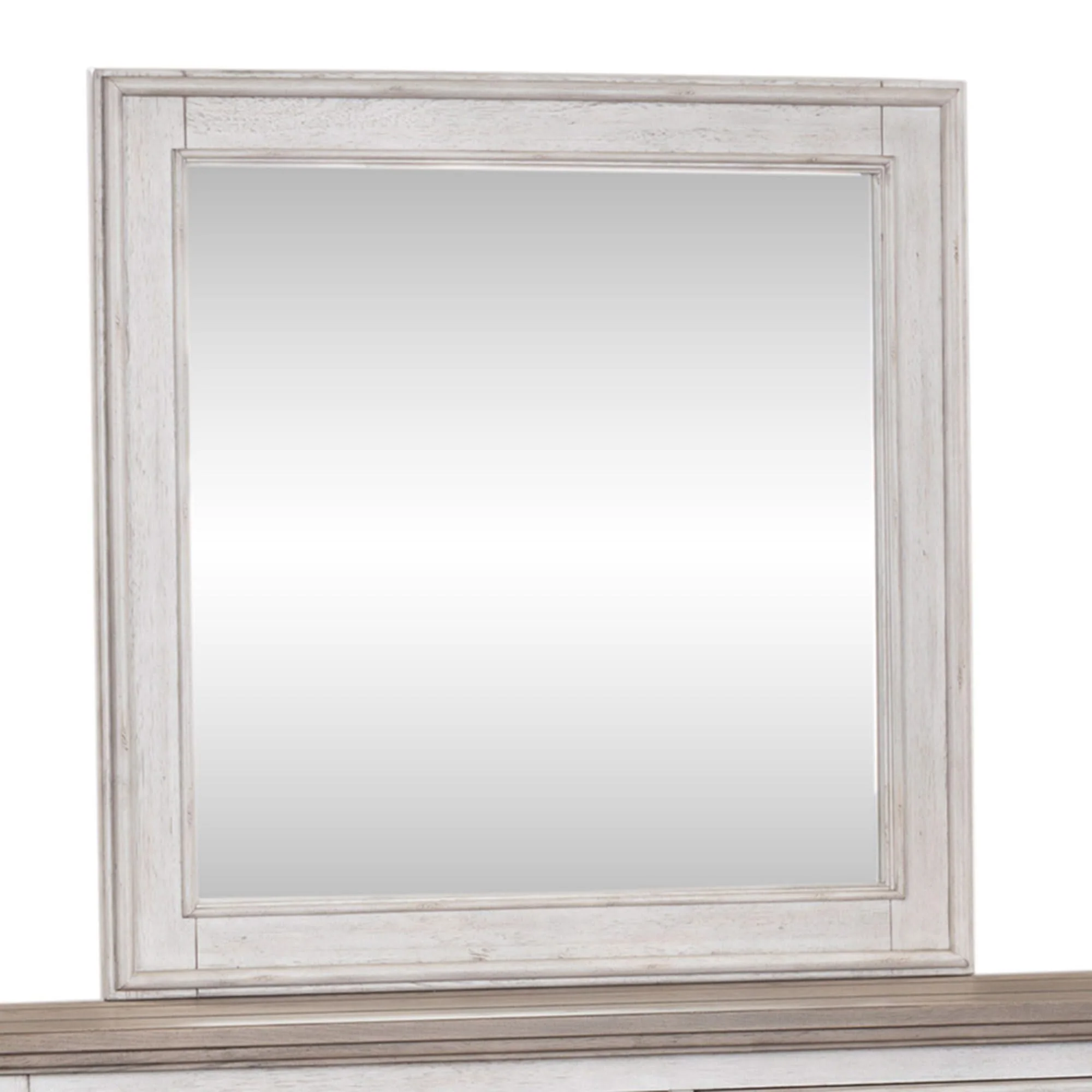 Heartland - Landscape Mirror - Antique White / Tobacco Tops - Image 3