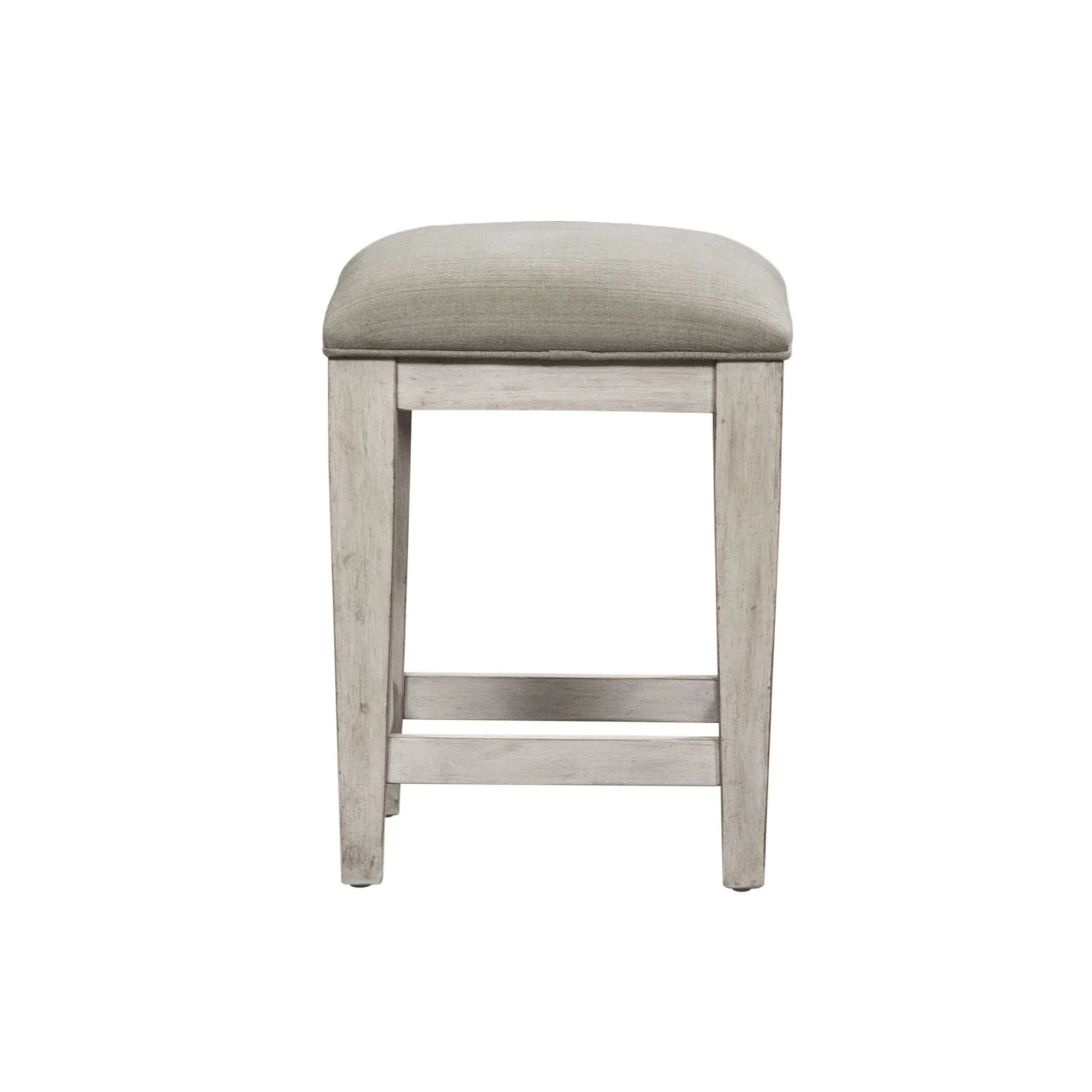 Heartland - Upholstered Console Stool - Antique White / Tobacco Tops - Image 4