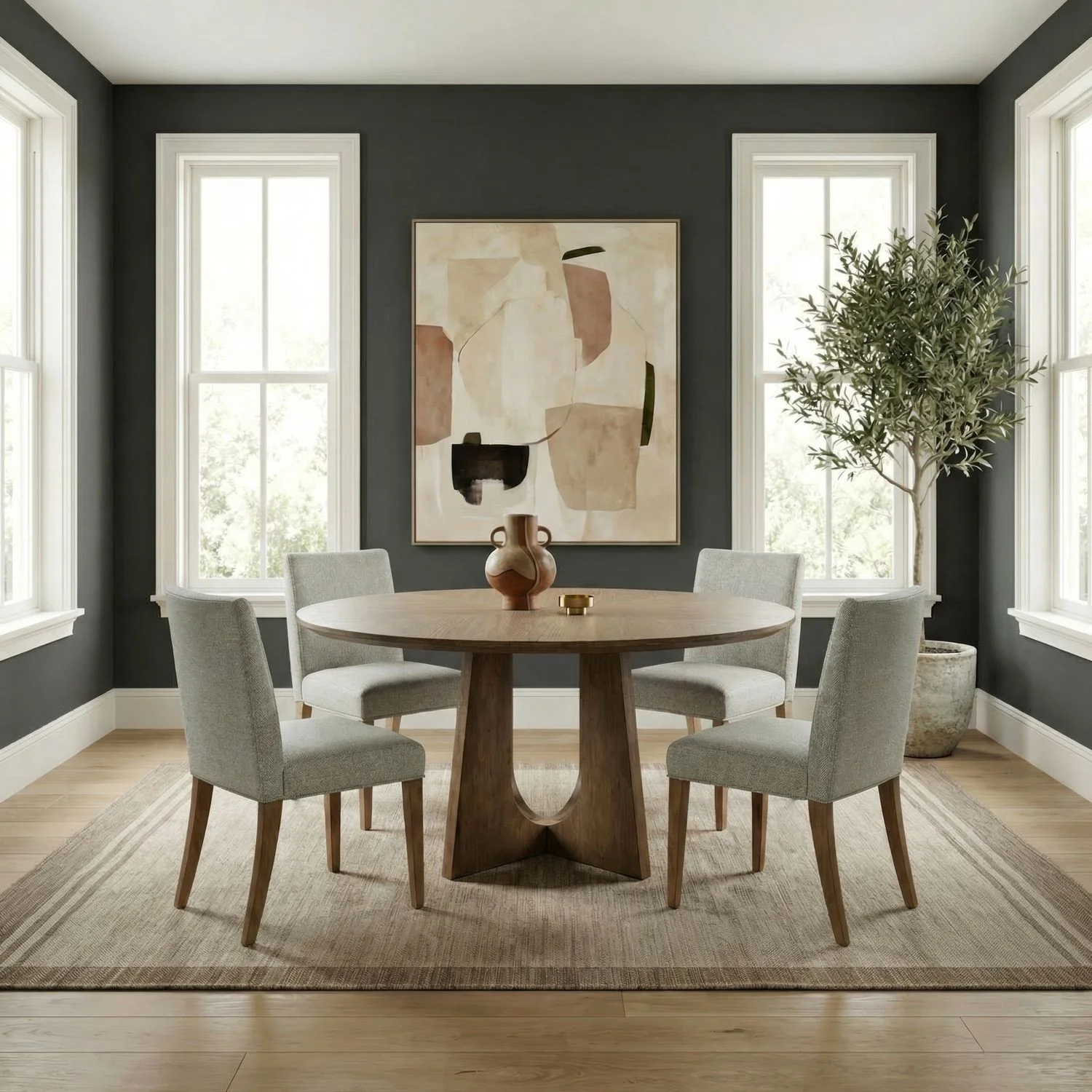 Hendrix Place - Pedestal Table Set - Image 2