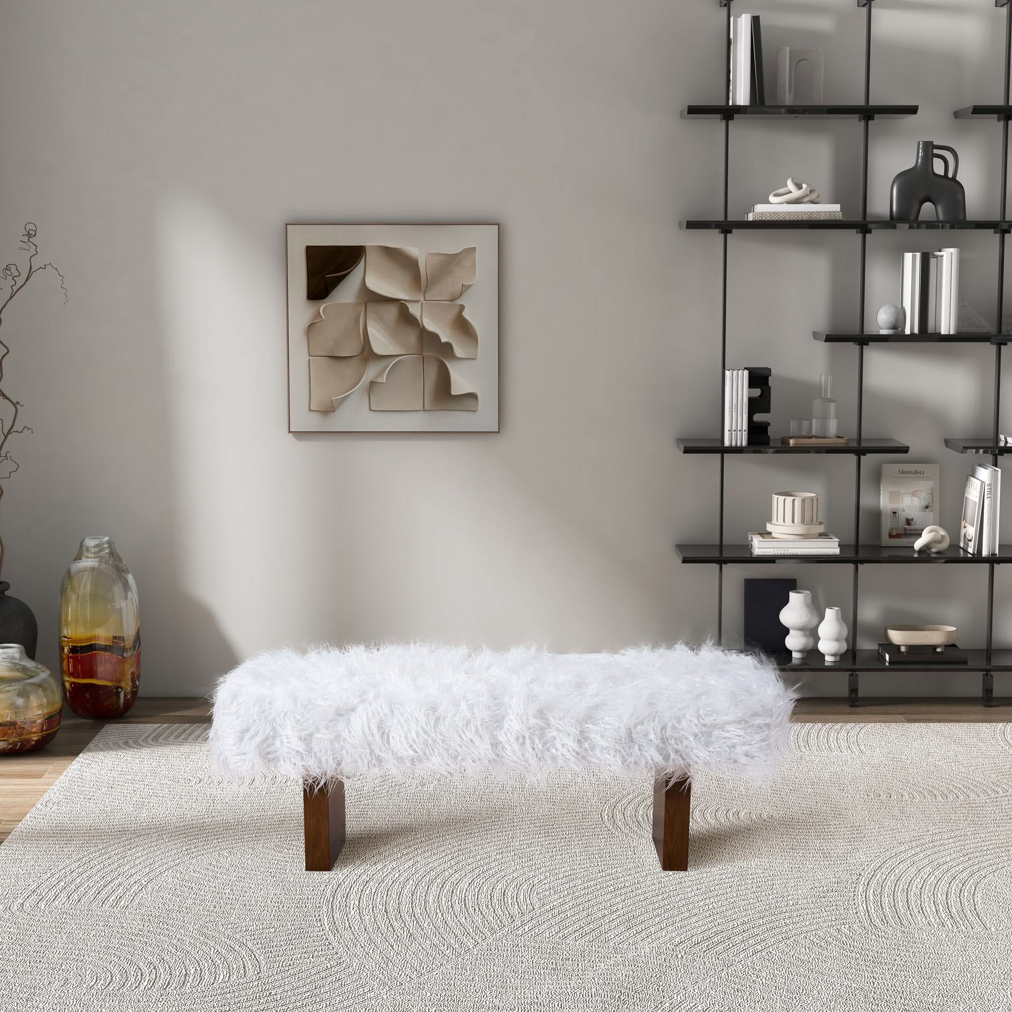 Henley - Fur Bench - White Khaki - Image 3