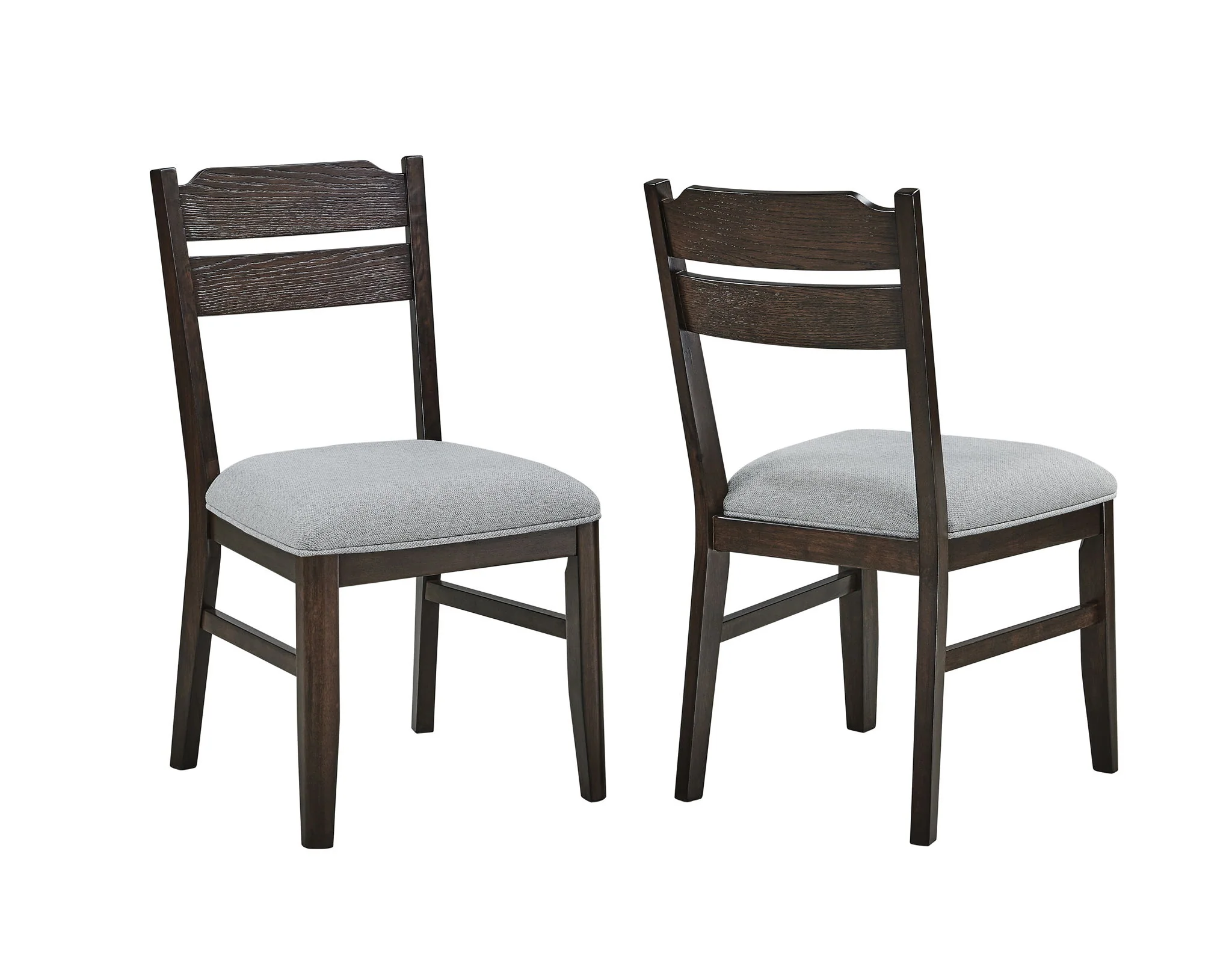 Higgins - 5 Piece Dining Room Set - Dark oak - Image 2