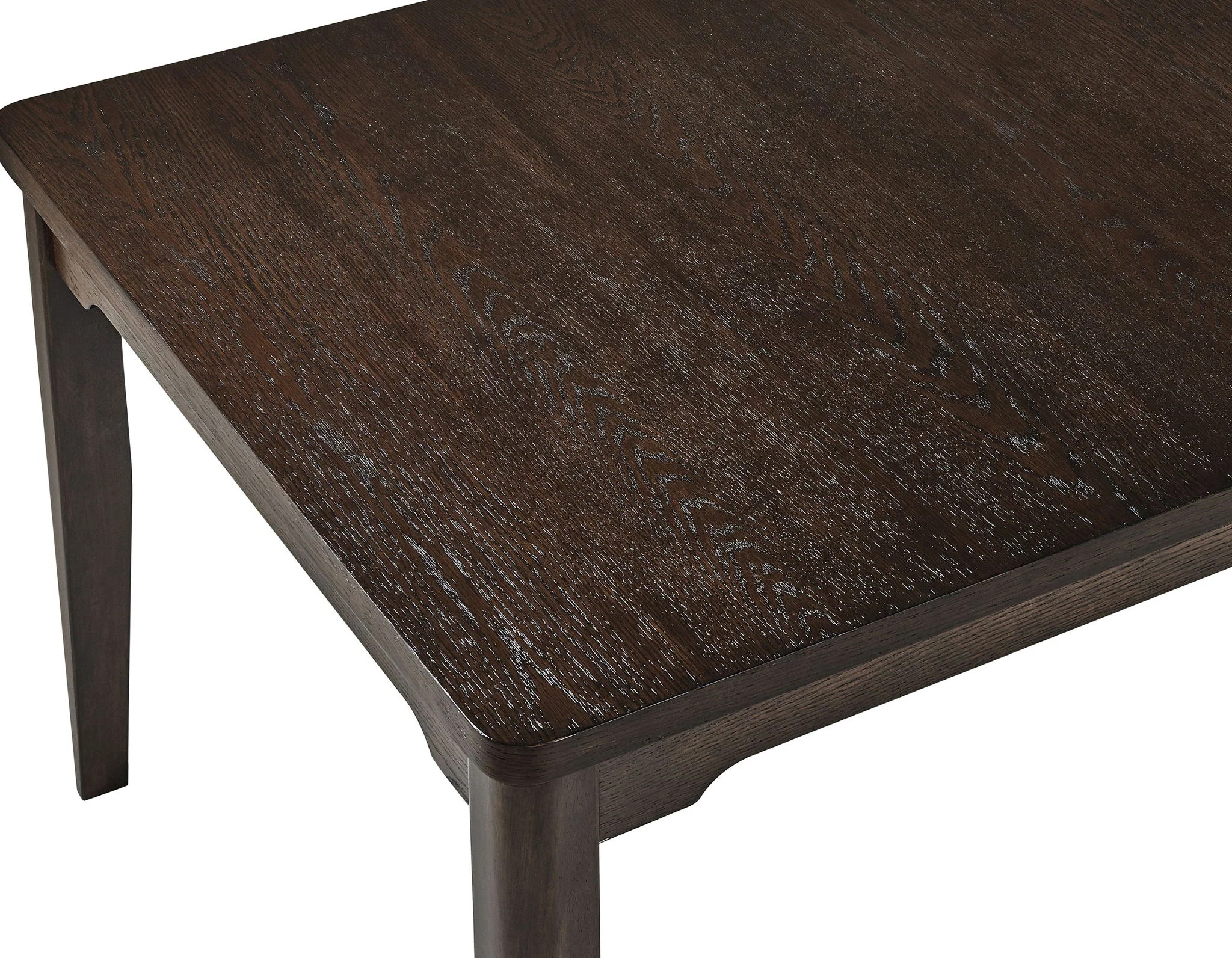 Higgins - 5 Piece Dining Room Set - Dark oak - Image 4
