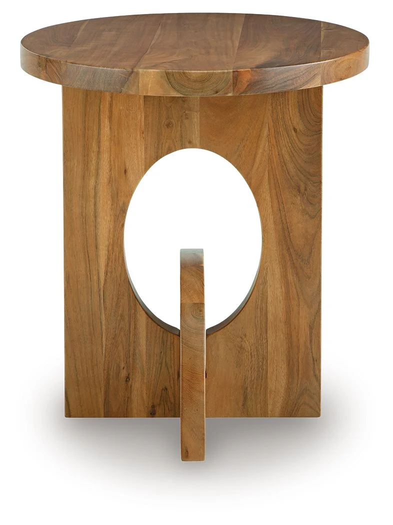 Hollbourne - Accent Table - Brown - Image 3