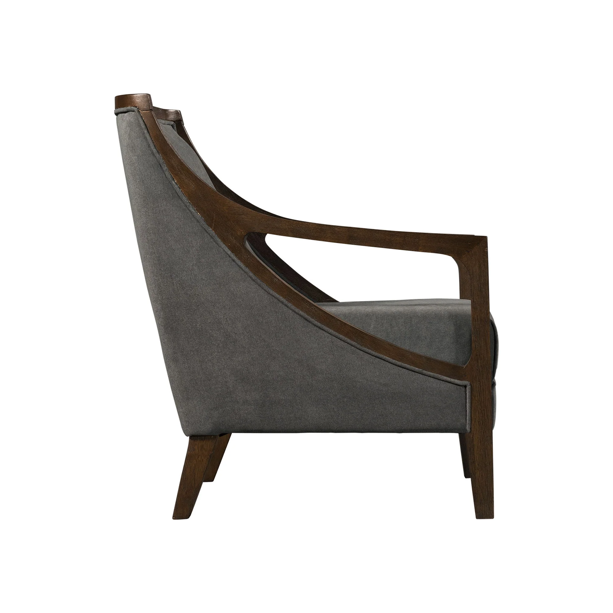 Hopkins - Chair With Brown Arm - Image 3