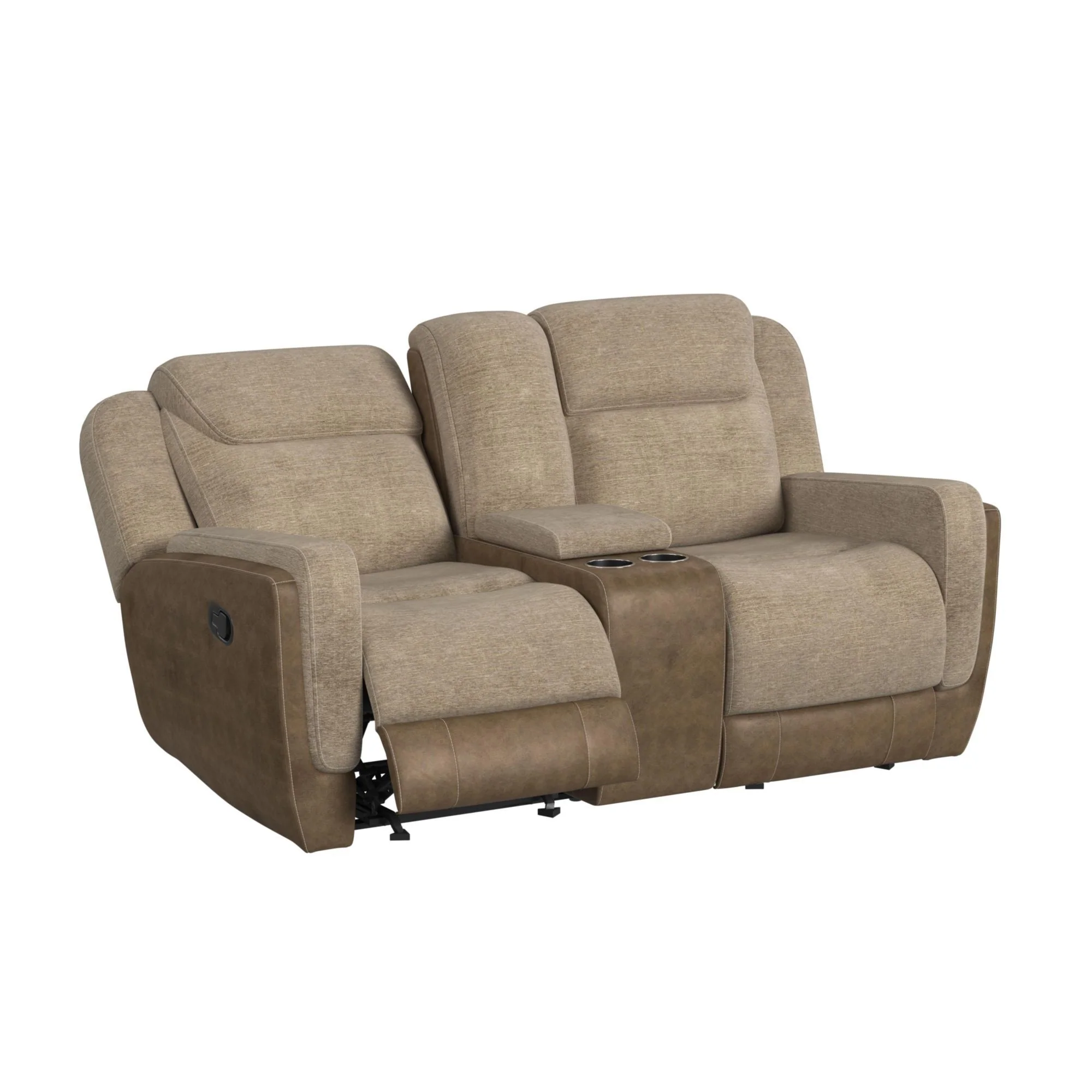 Hornet - Motion Glider Loveseat With Console - Image 3