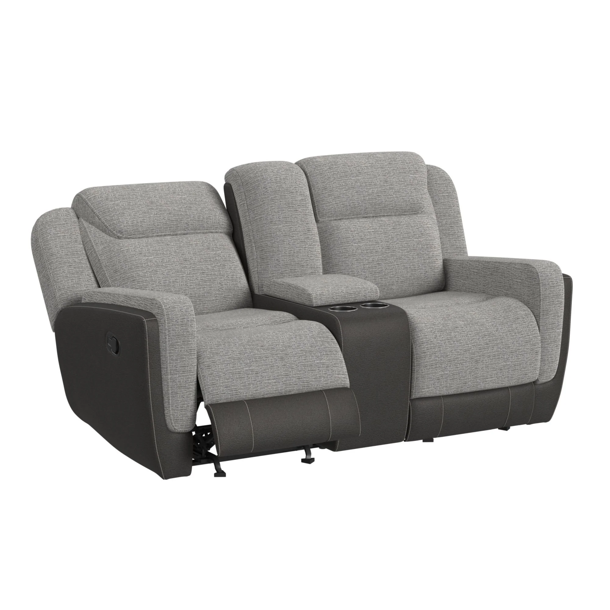 Hornet - Motion Glider Loveseat With Console - Image 4