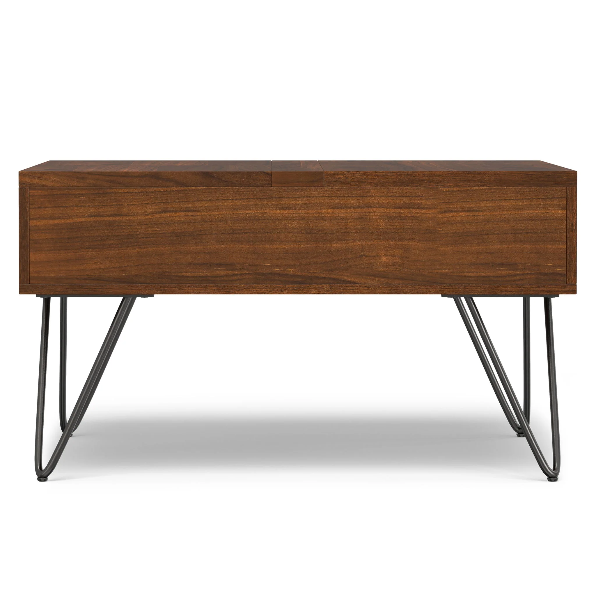 Hunter - Square Lift Top Coffee Table - Walnut - Image 2