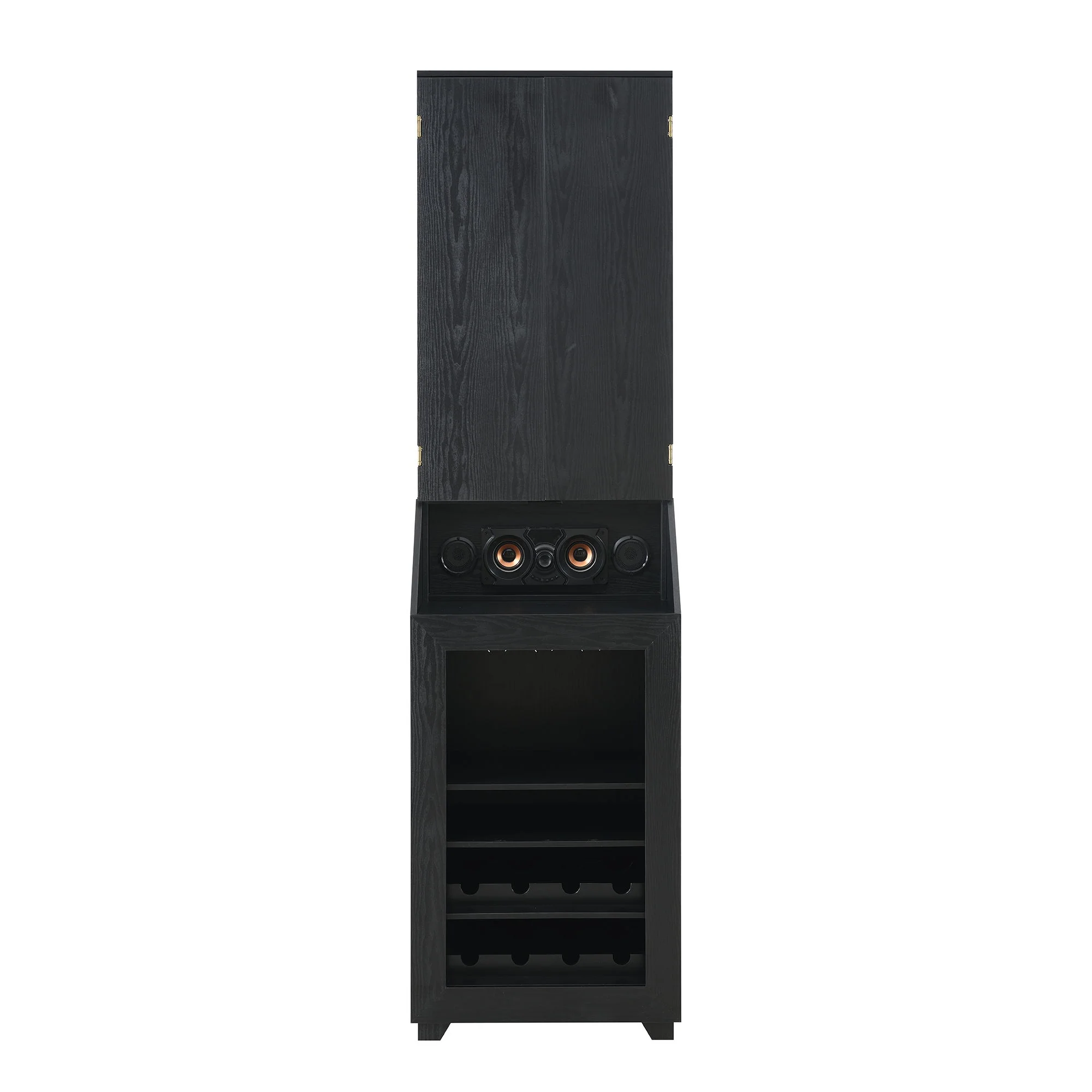 Hurricanes - Dartboard Cabinet With Speaker And LED - Black - Image 4
