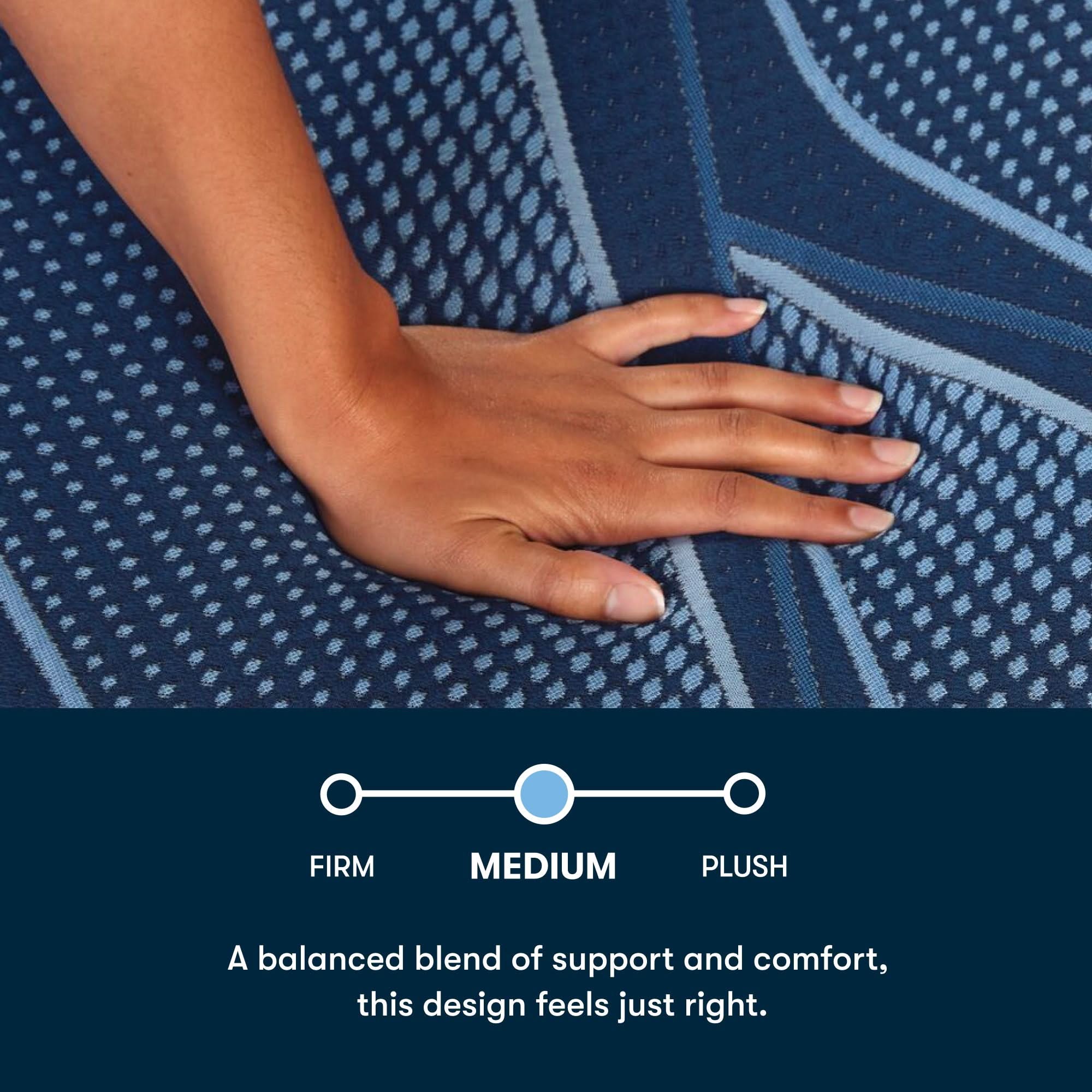 iSeries NXG - 13.5" Memory Foam Medium Mattress 3500 - Image 3