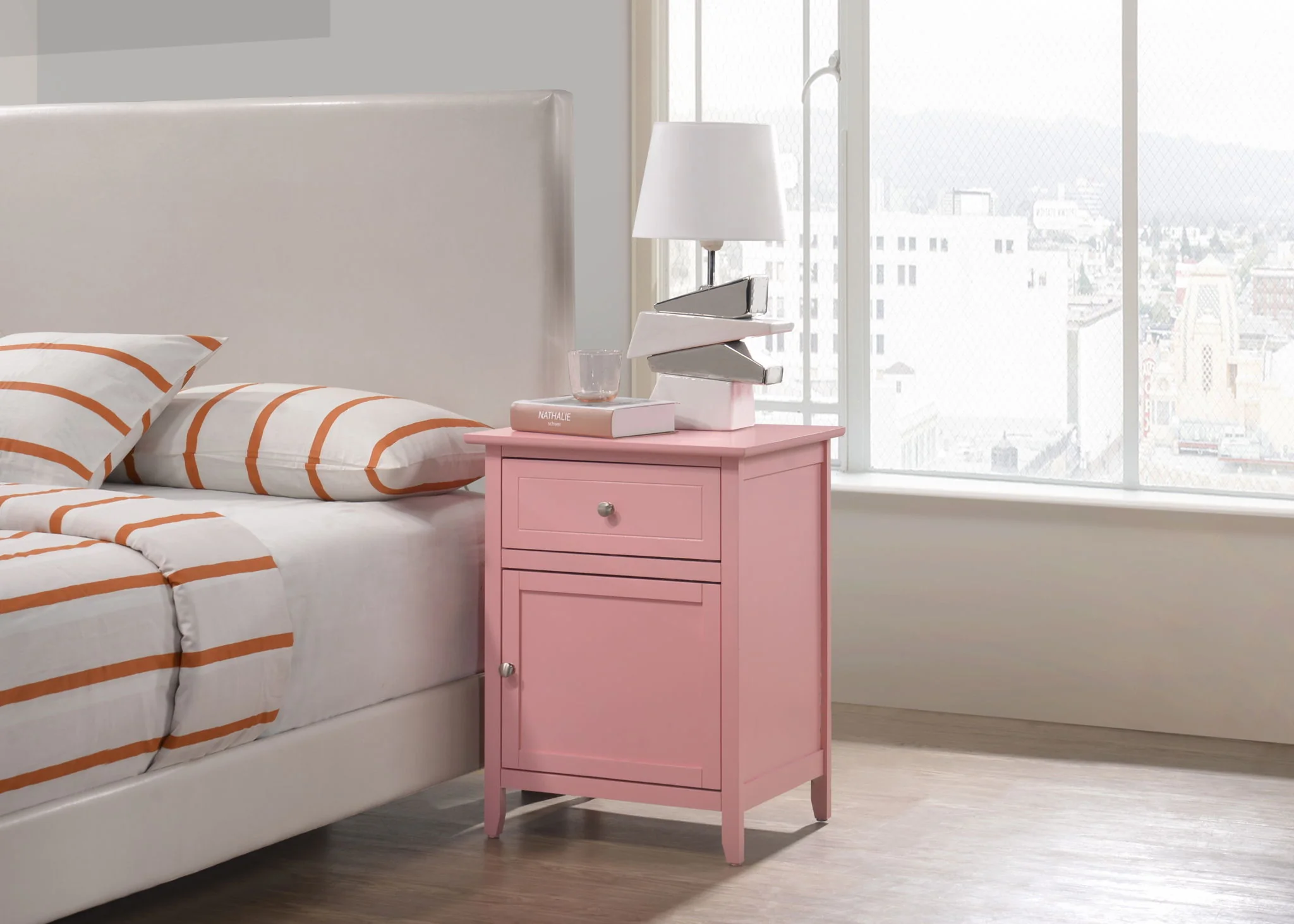 1 Drawer / 1 Door Nightstand - Image 3