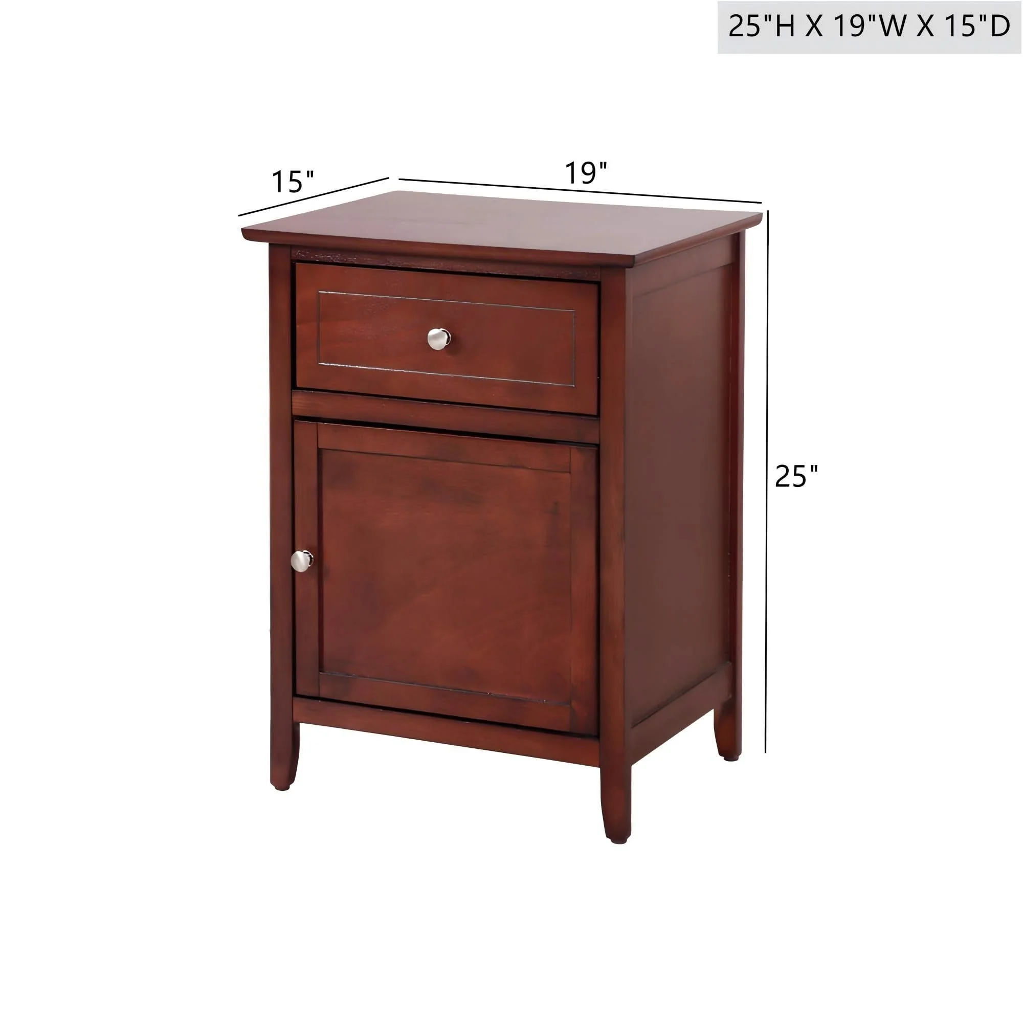 1 Drawer / 1 Door Nightstand - Image 6