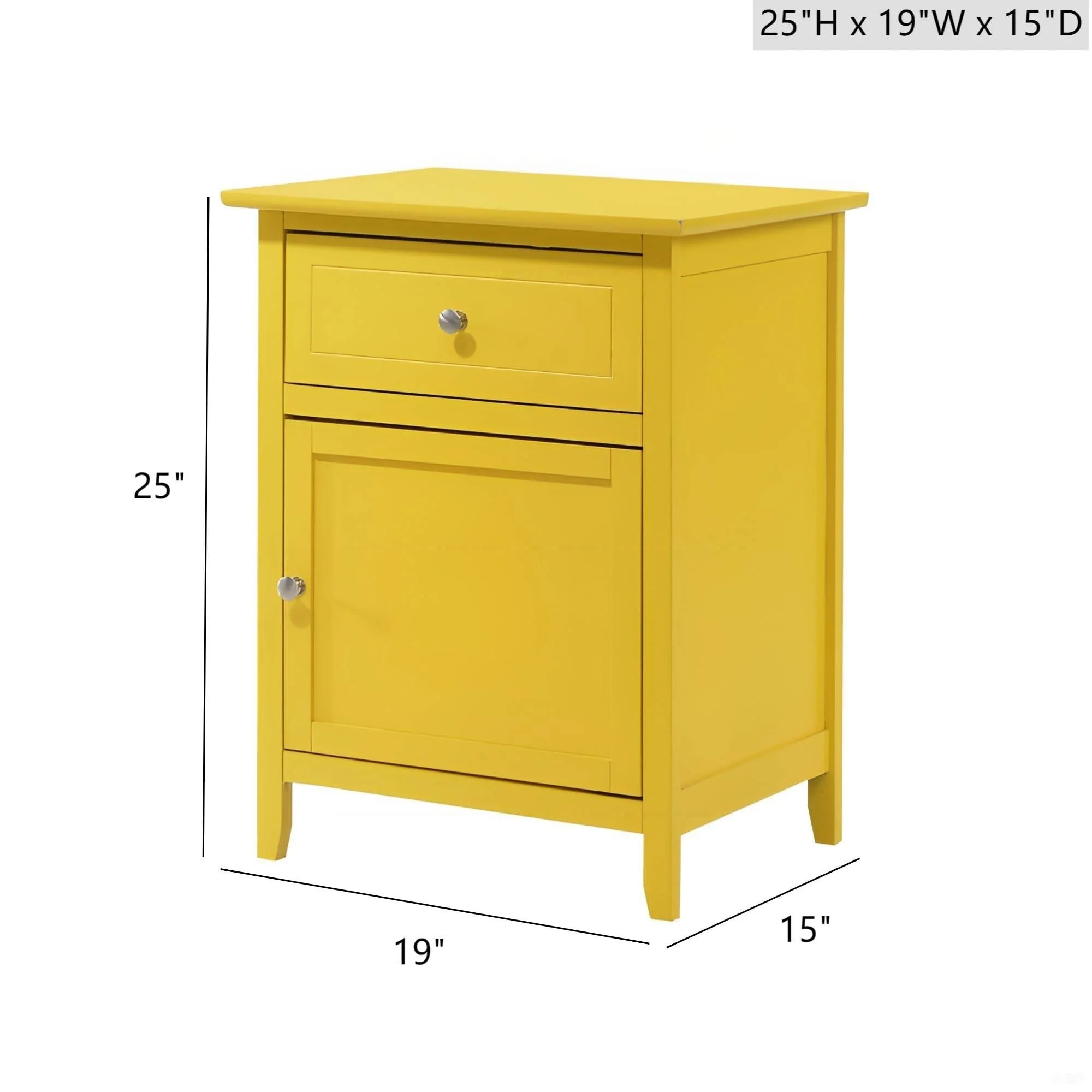 1 Drawer / 1 Door Nightstand - Image 8