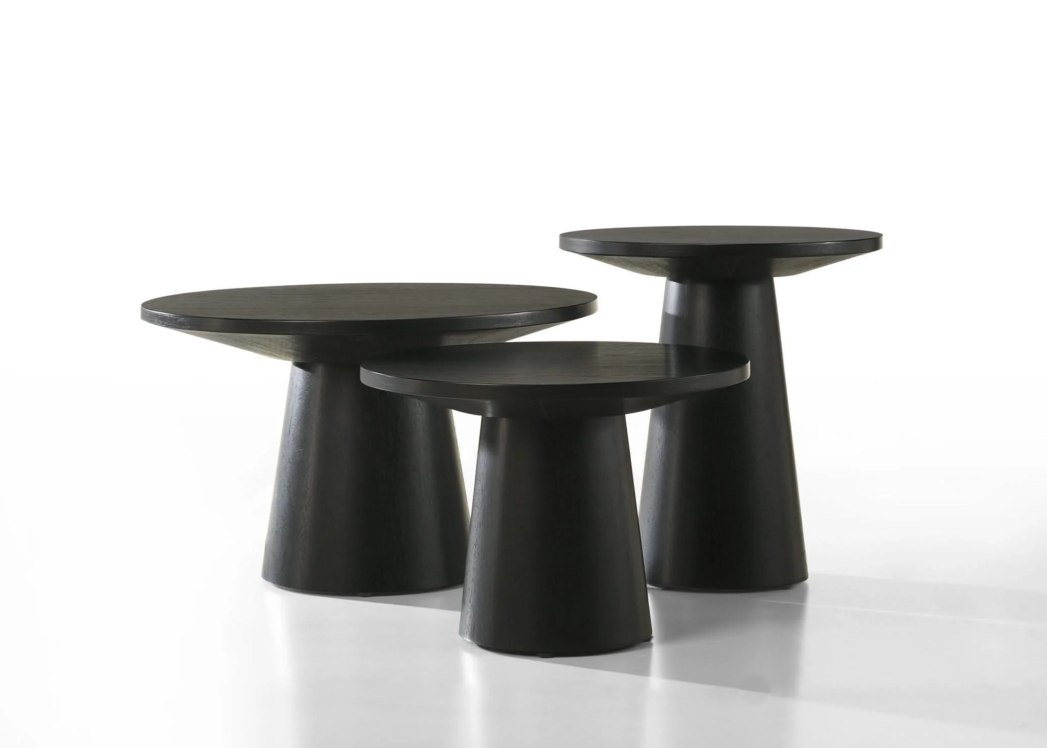 Jasper - 3 Piece Coffee, End, And Console Table (Set of 3) - Ebony Black - Image 2