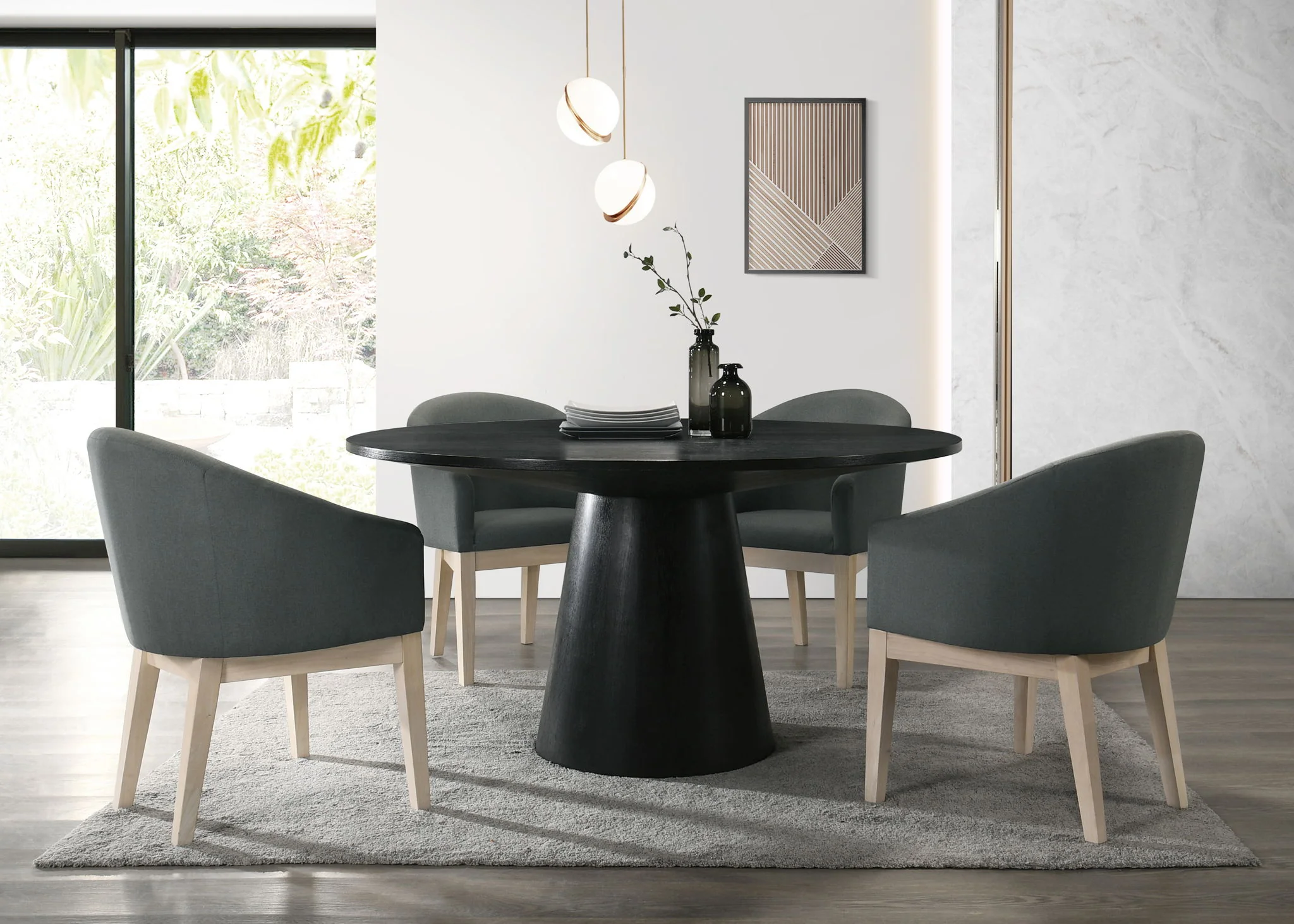 Jasper - 59" Round Dining Table Set - Image 3