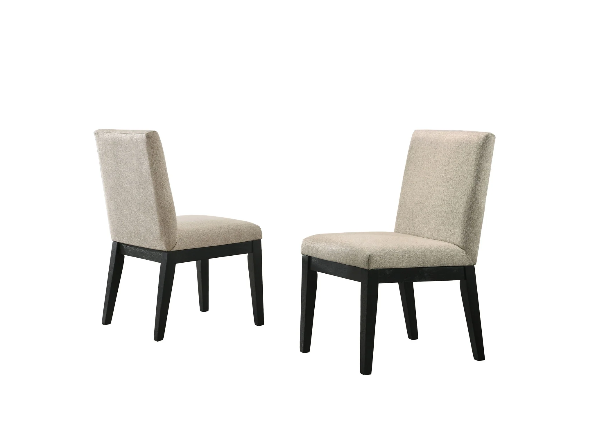 Jasper - Contemporary Fabric 19" Dining Chair (Set of 2) - Image 3