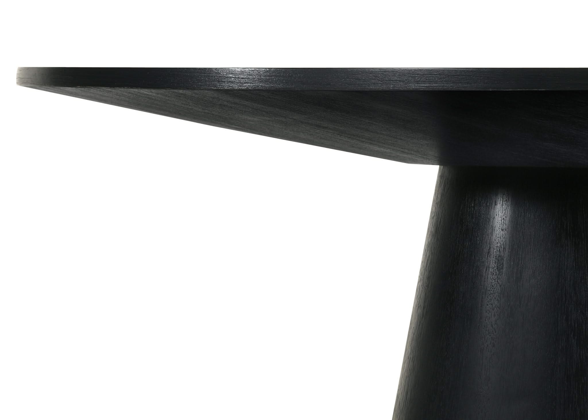 Jasper - Wide Contemporary Round Dining Table - Image 8