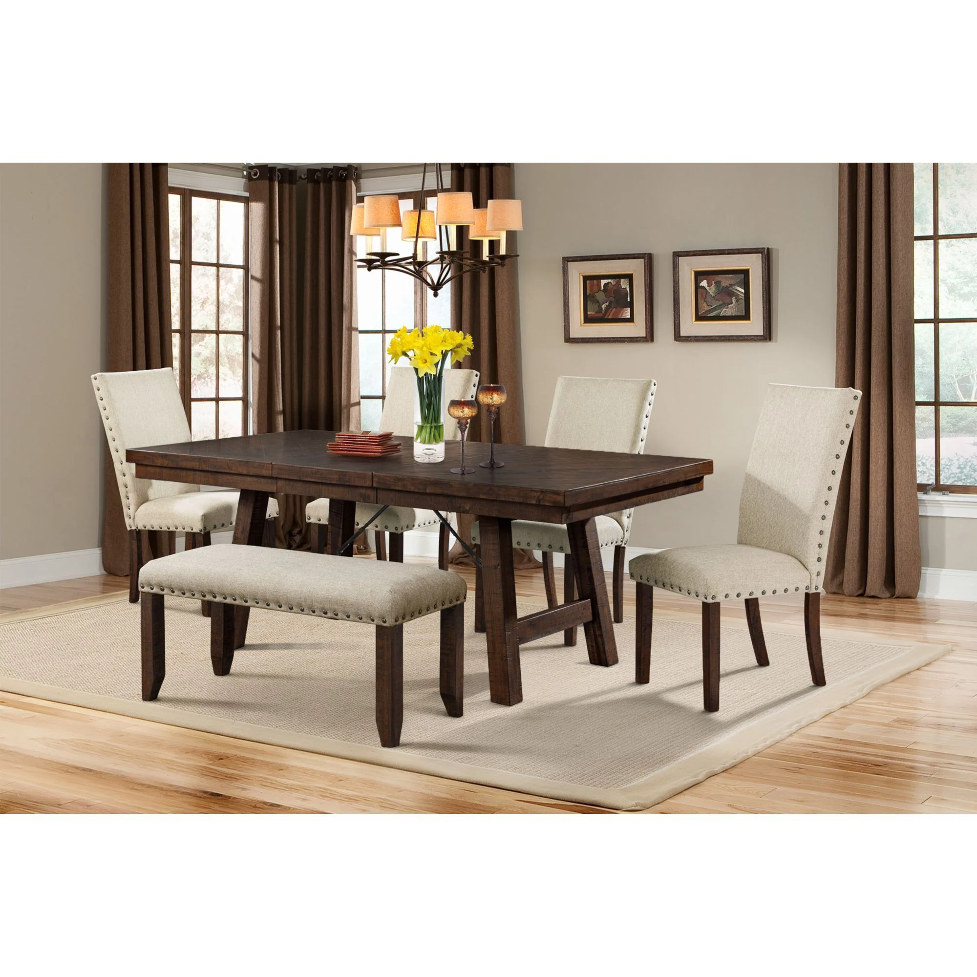 Jax - Dining Table - Dark Walnut - Image 2
