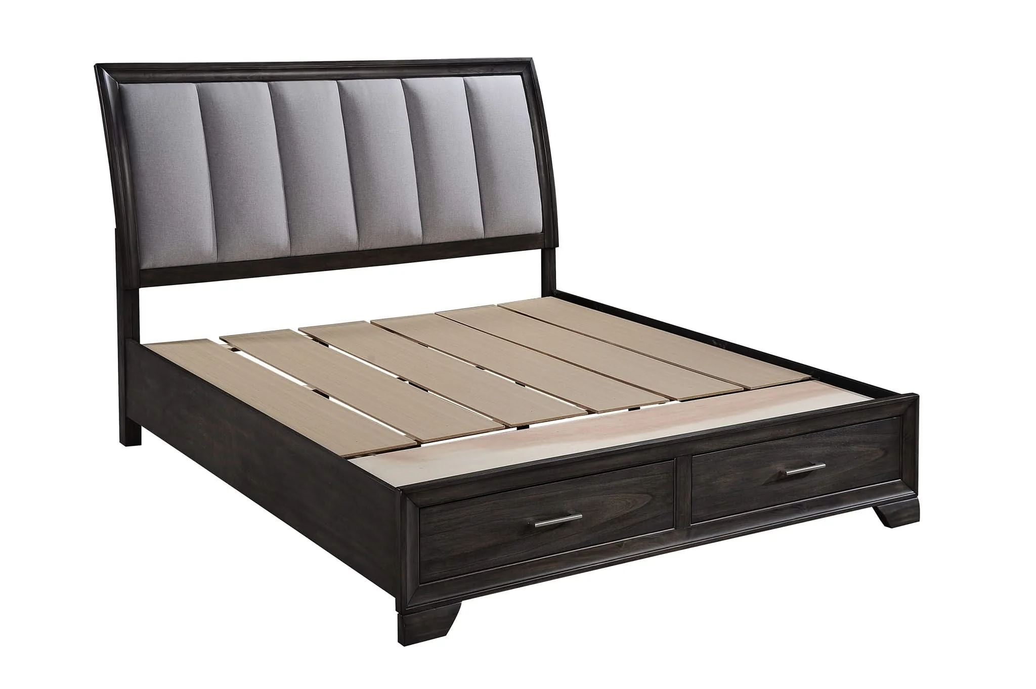 Jaymes - King 5 Piece Bedroom Set - Gray - Image 2