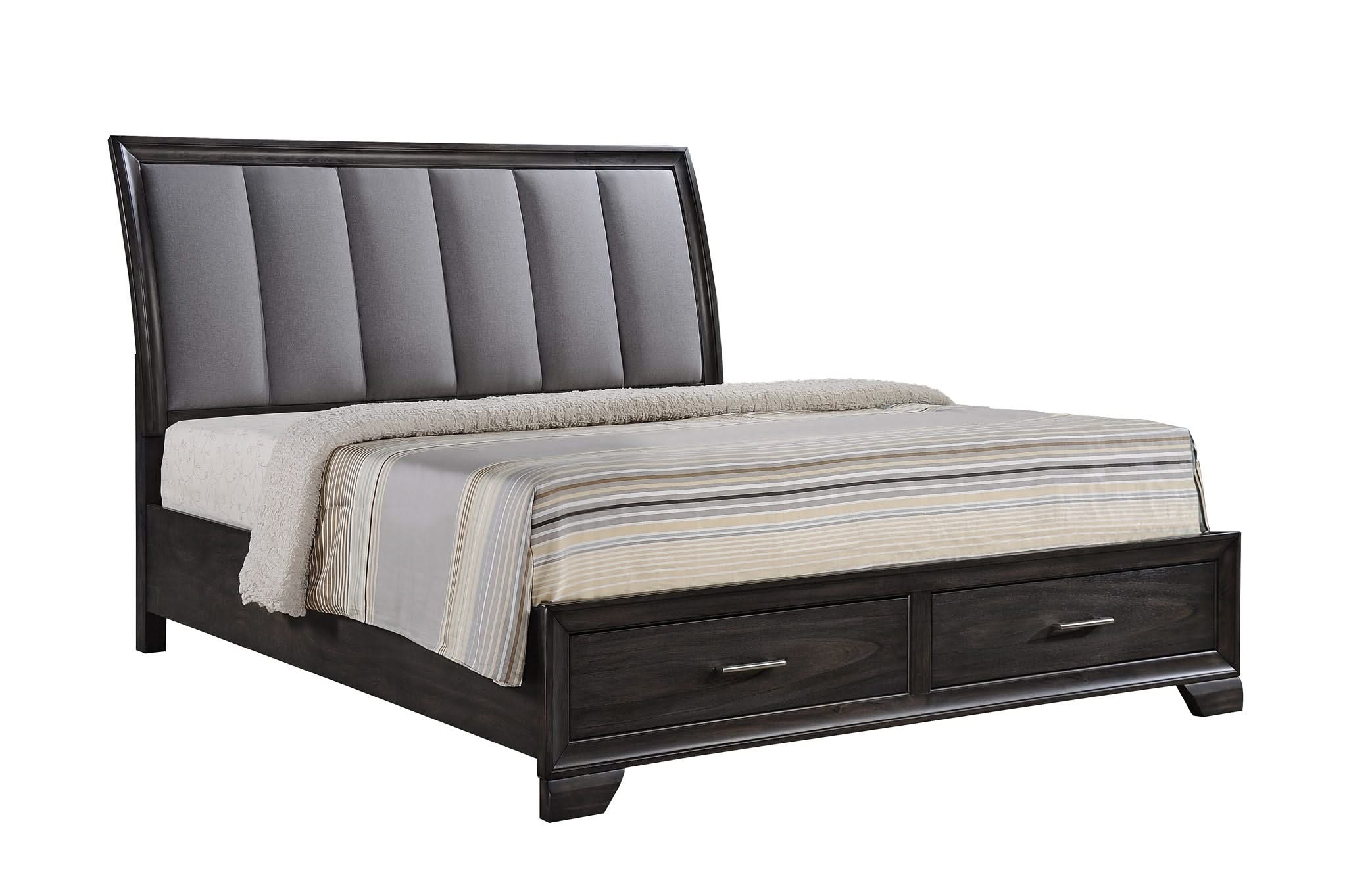 Jaymes - King Bed Storage - Gray - Image 3