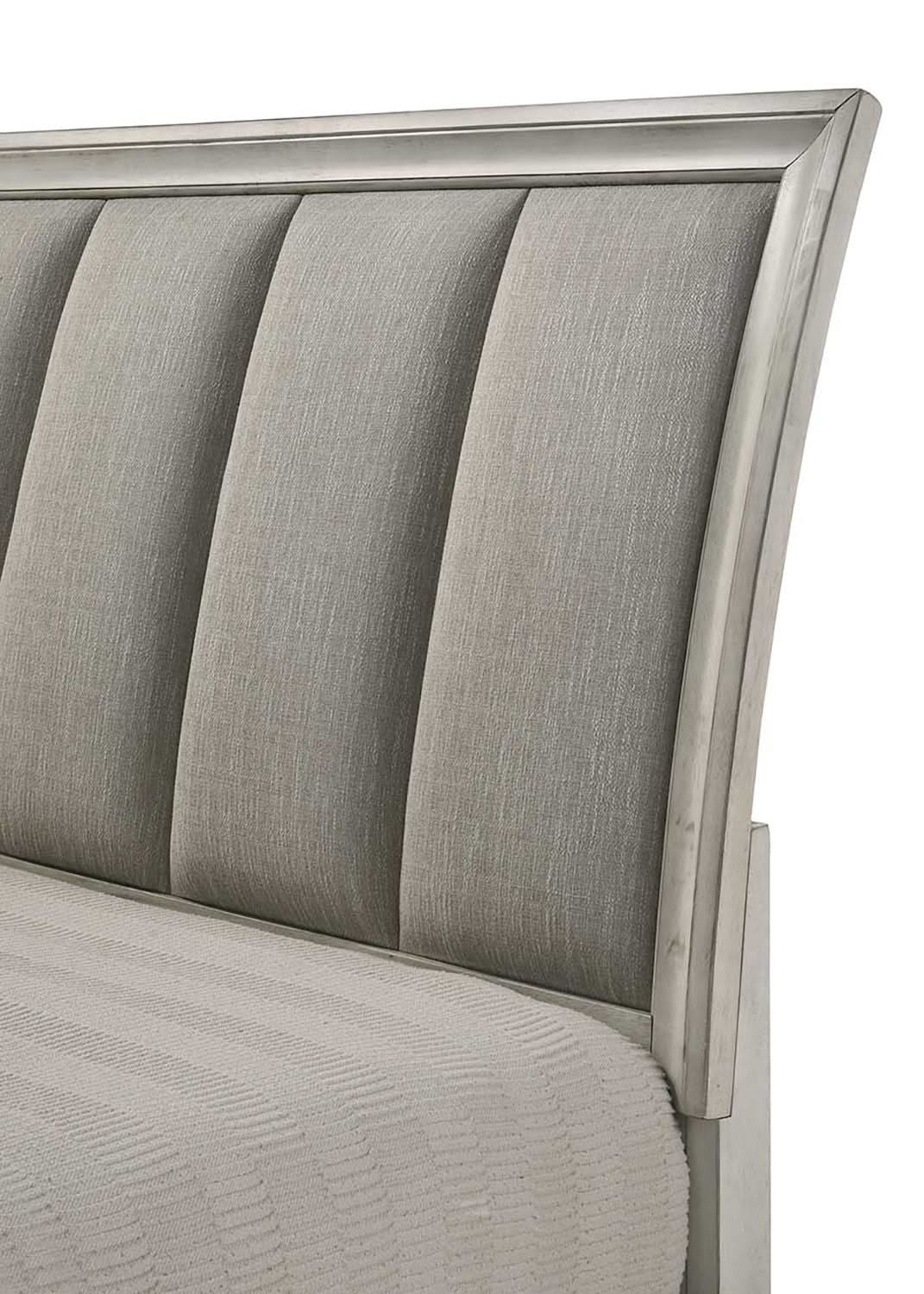 Jaymes - Queen 4 Piece Bedroom Set - White Mist - Image 2