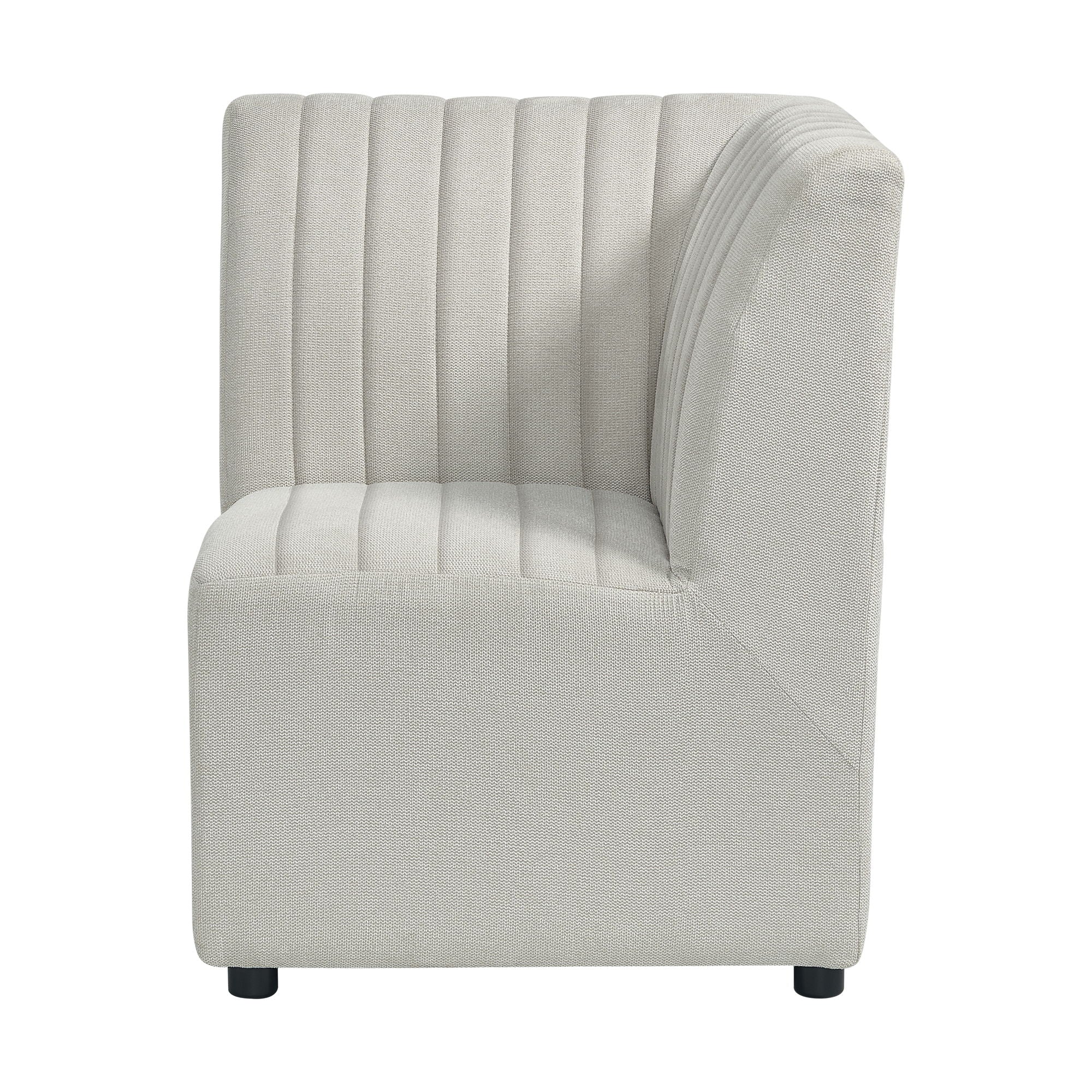 Jemma - Dining Corner Chair - Beige Linen - Image 2