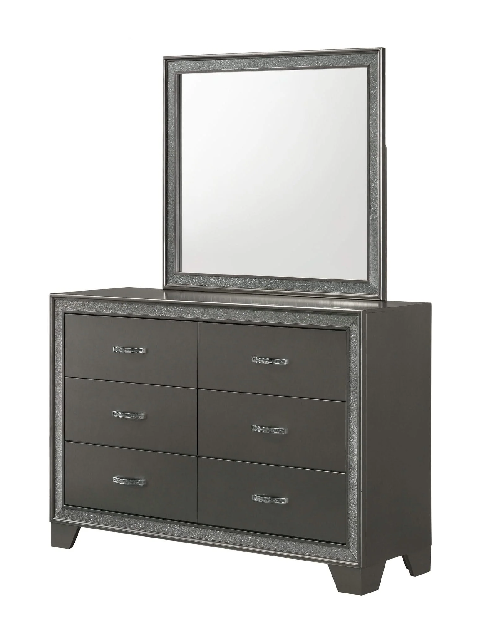 Kaia - Queen 4 Piece Bedroom Set - Dark Gray - Image 3