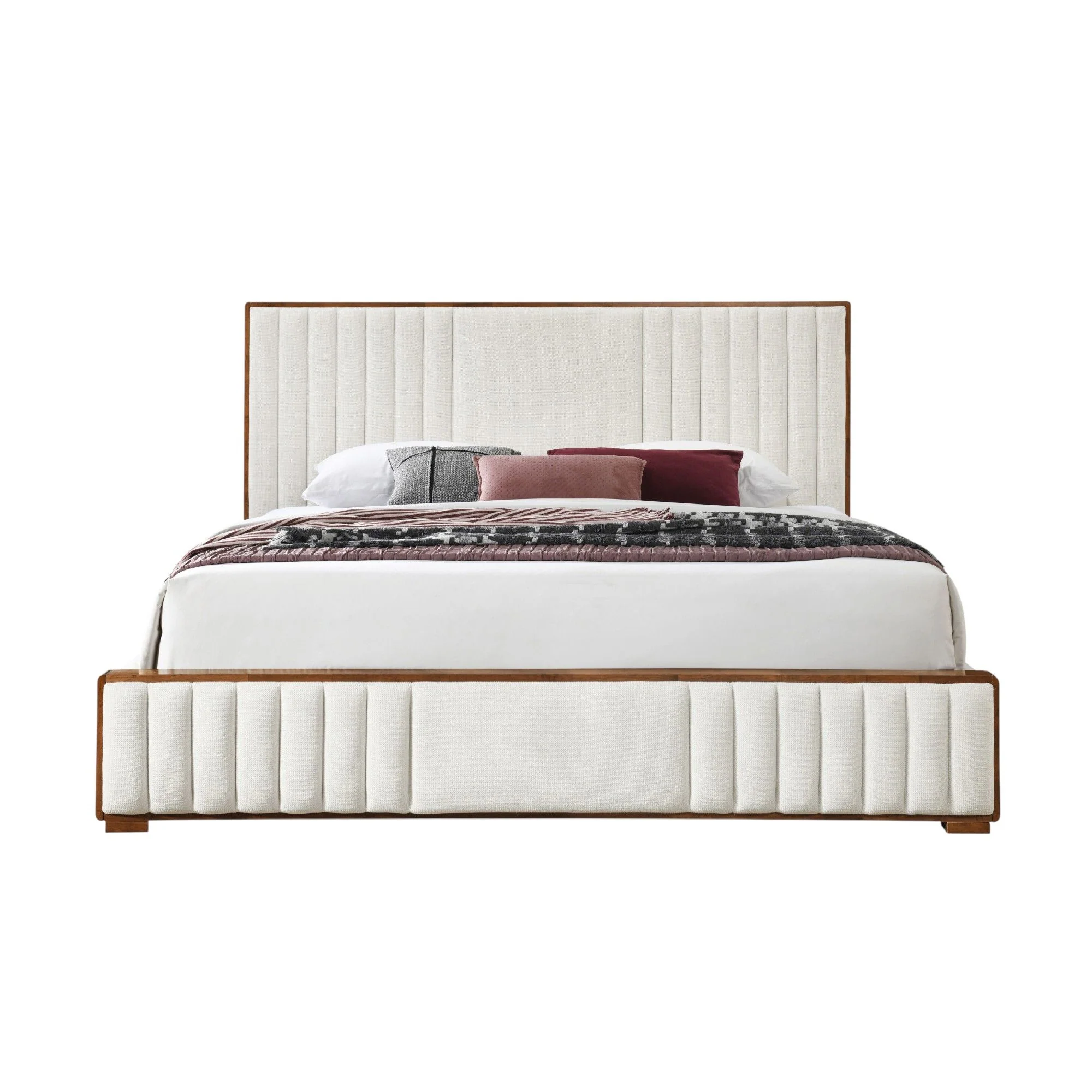 Kaleea - Queen Bed - Beige - Image 4