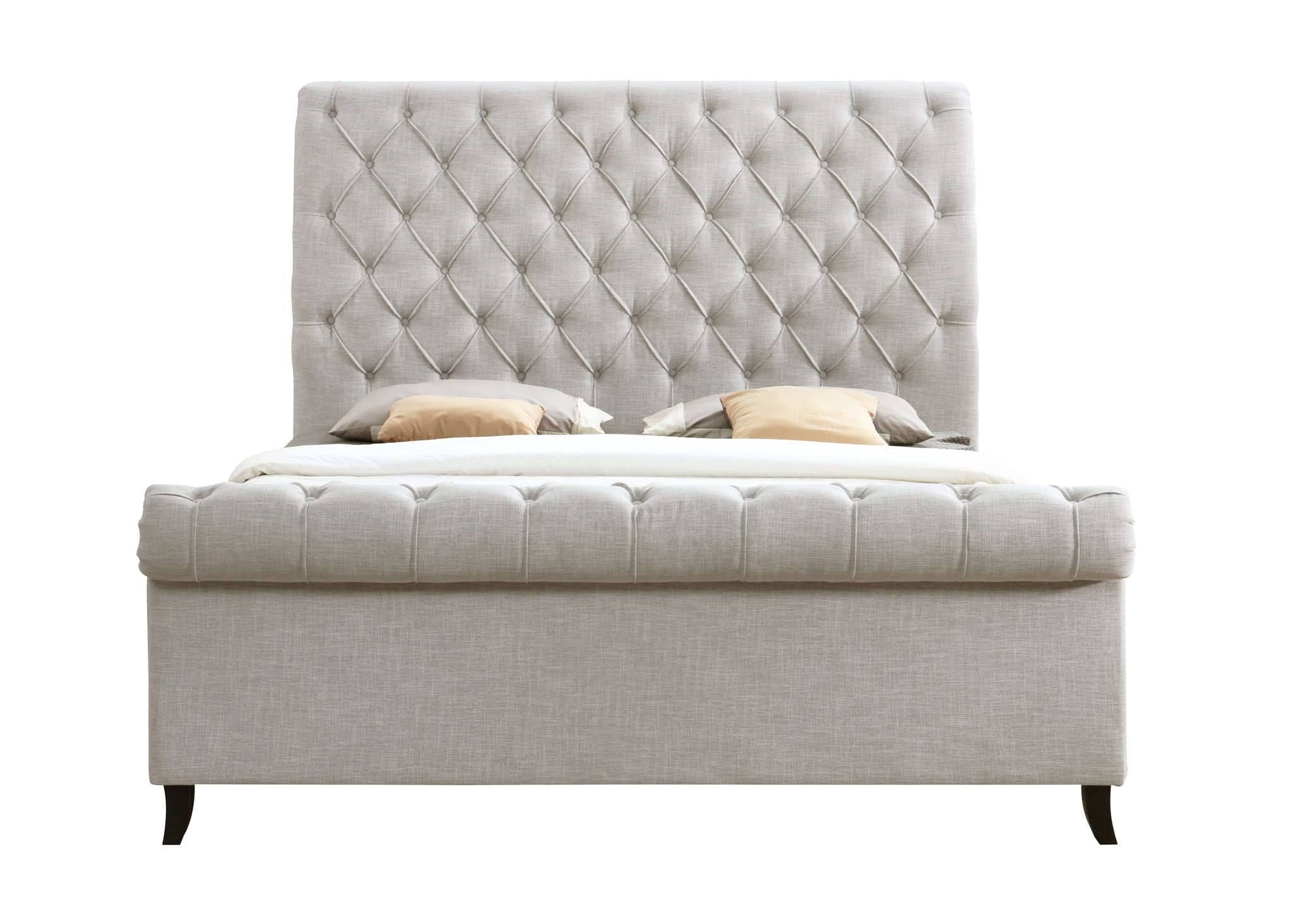 Kate - Upholstered King Bed - Gray - Image 4