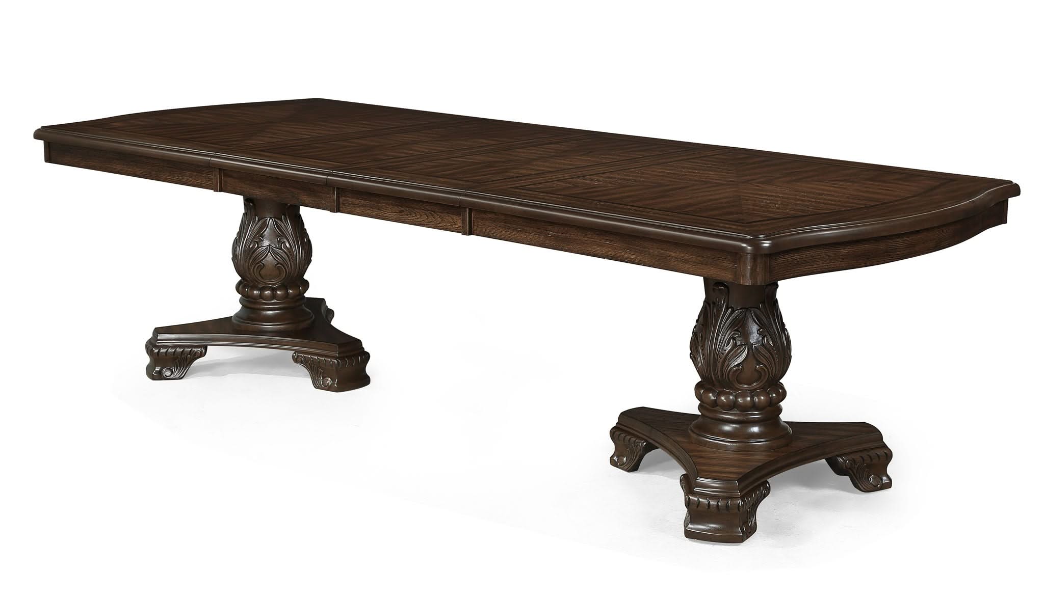 Kiera - 5 Piece Dining Room Set - Cherry Brown - Image 2
