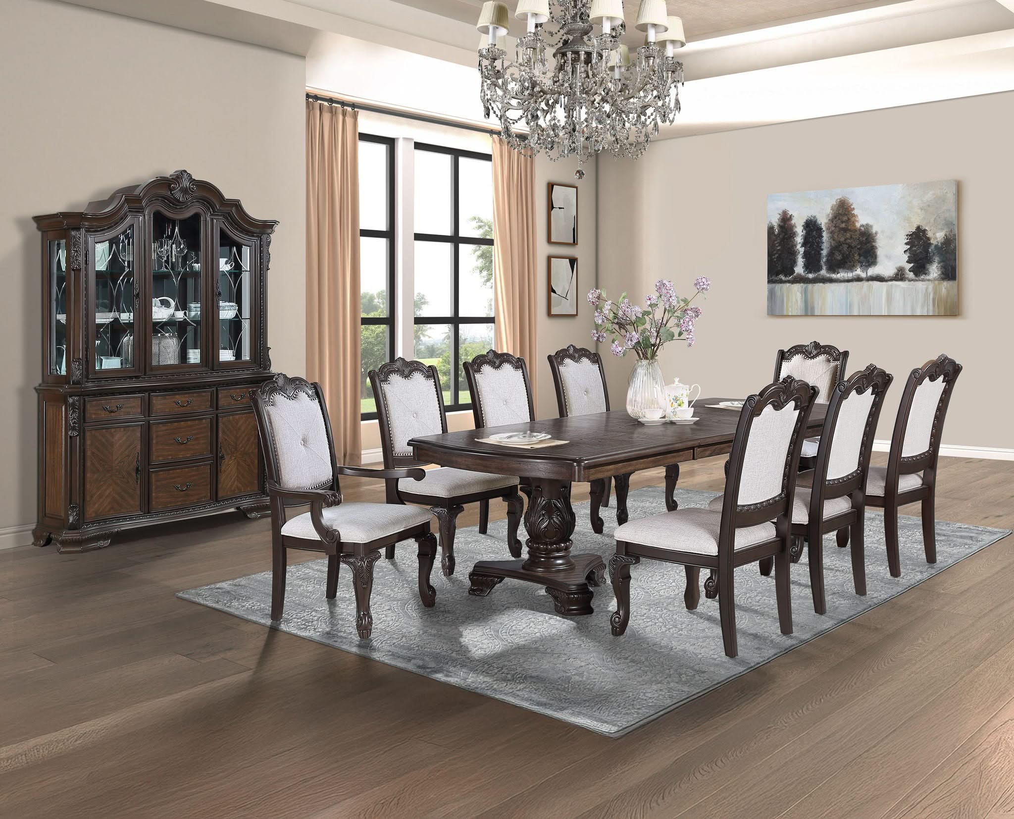 Kiera - Side Chair (Set of 2) - Cherry Brown - Image 3