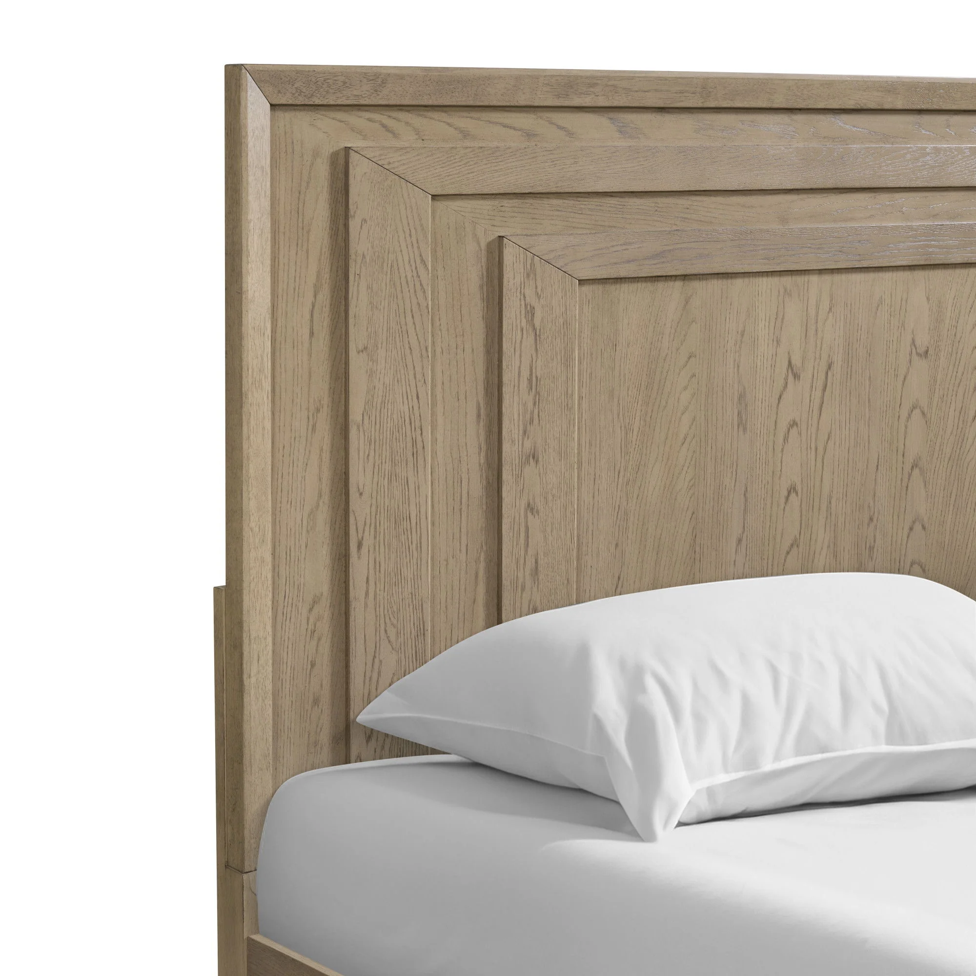 King Panel Bed - Brown - Image 4
