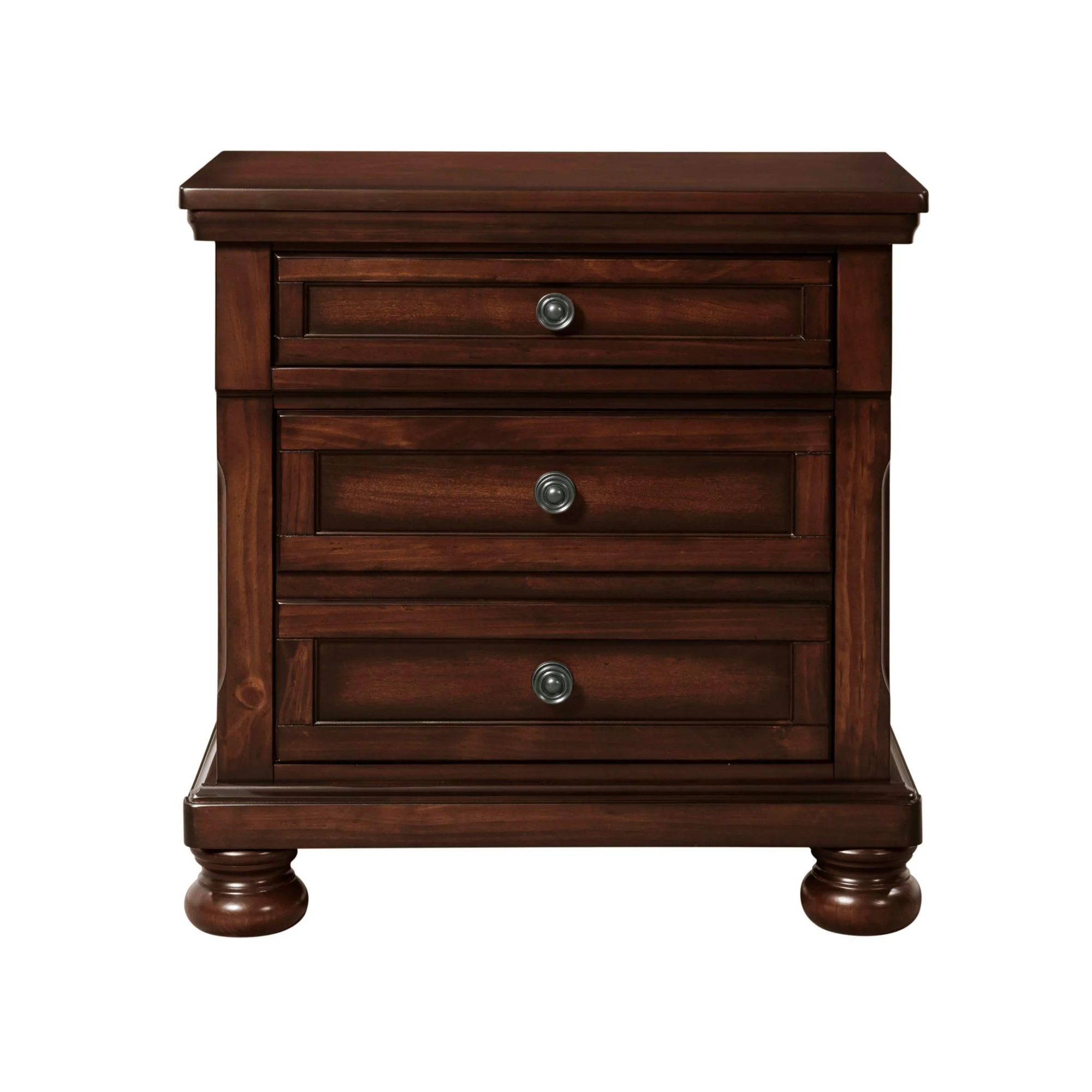 Kingston - Nightstand With Power - Walnut - Image 3