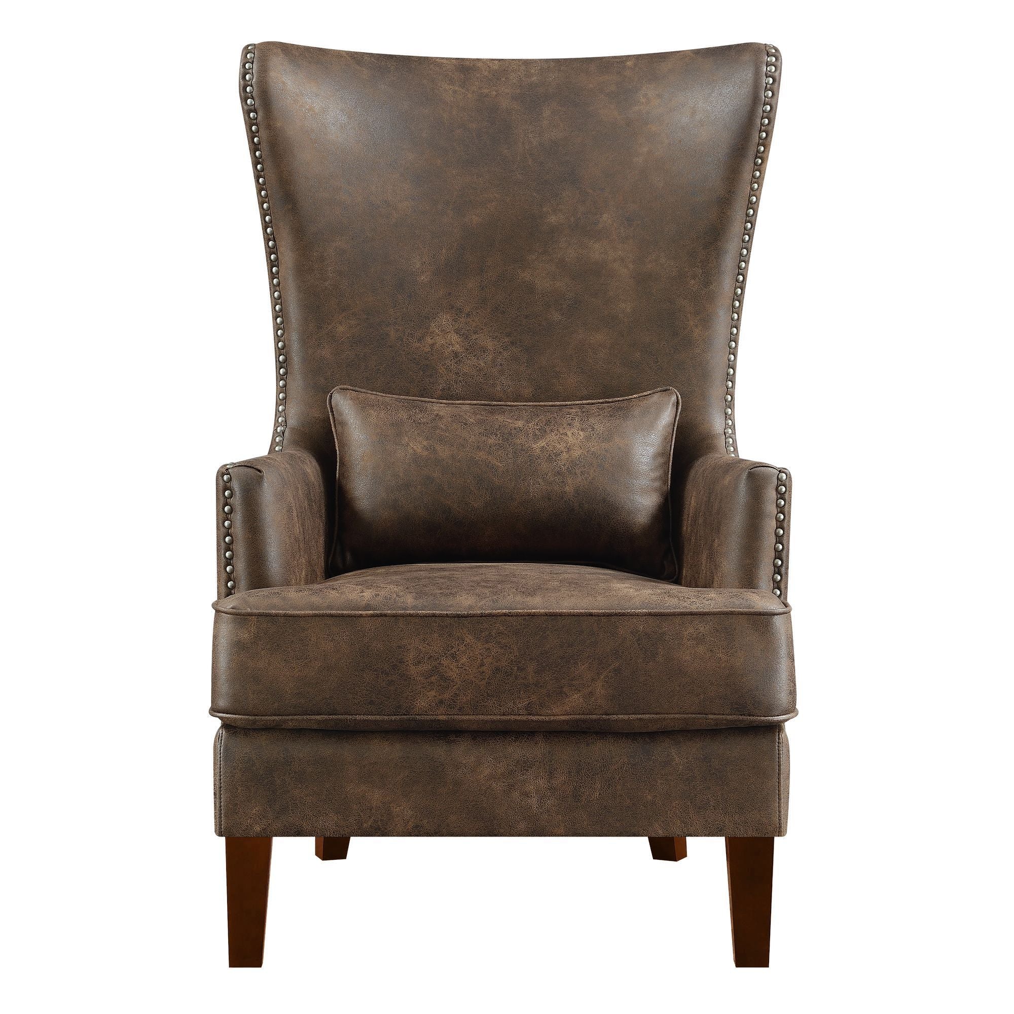 Kori - (724) Chair With Chrome Nails - Sierra Toffee - Image 2