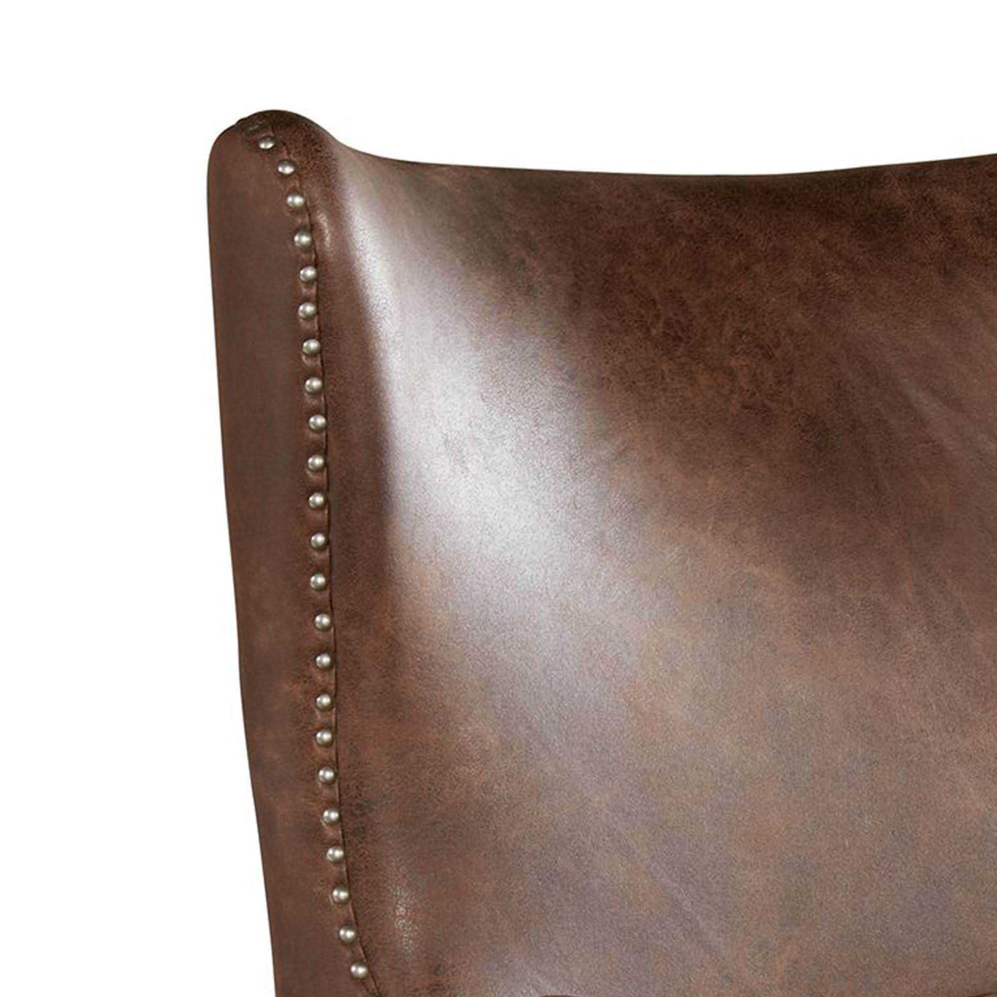 Kori - (724) Chair With Chrome Nails - Sierra Toffee - Image 4