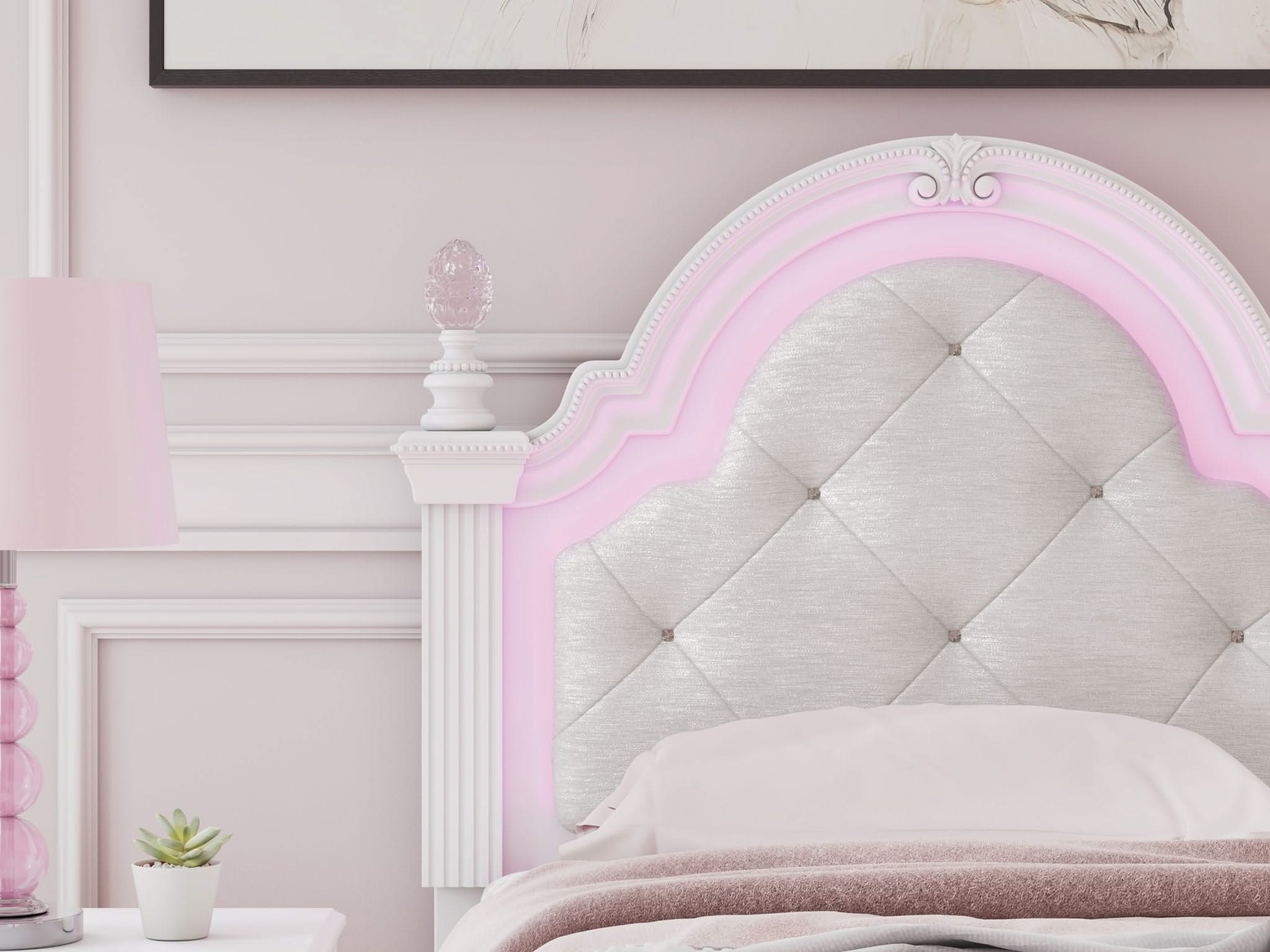 Kozlani - Upholstered Panel Headboard - Image 4