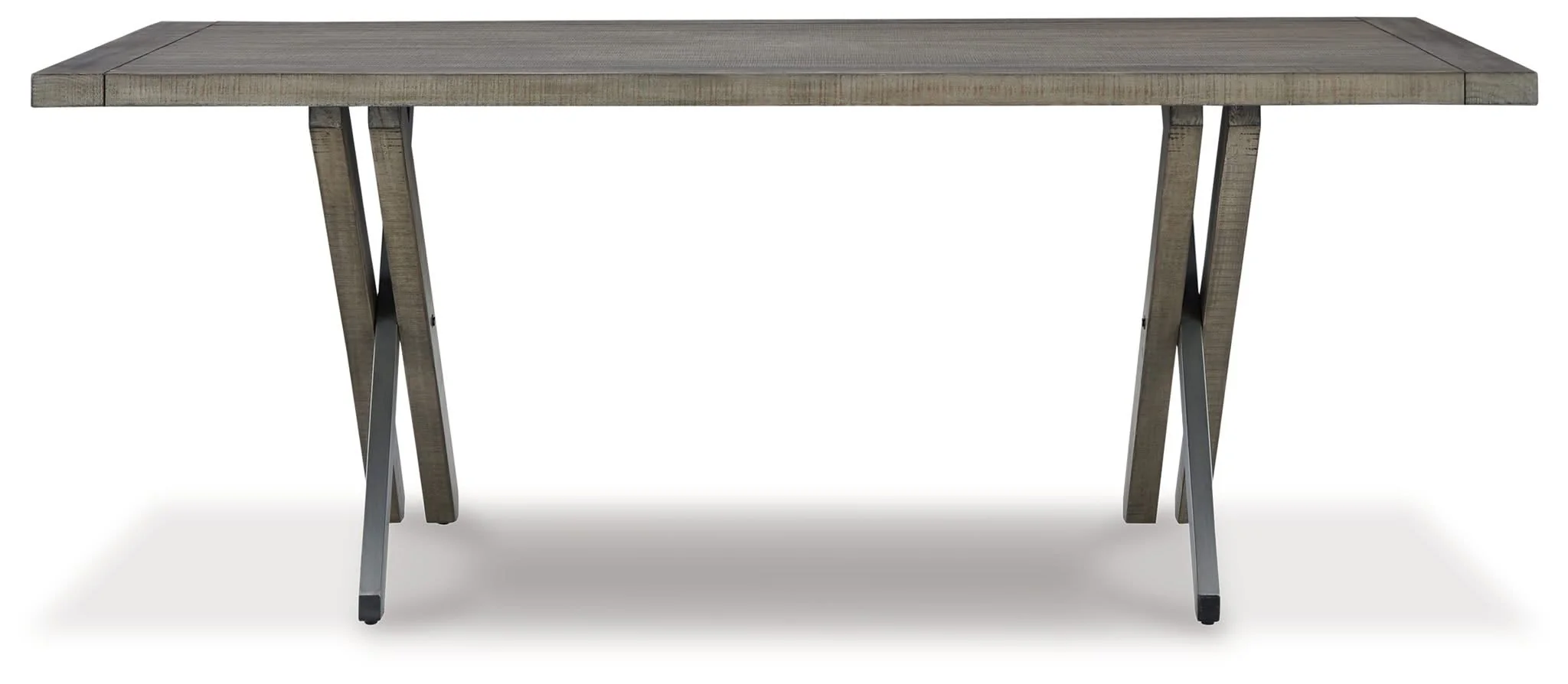 Krystanza - Rectangular Dining Room Table - Weathered Gray - Image 2