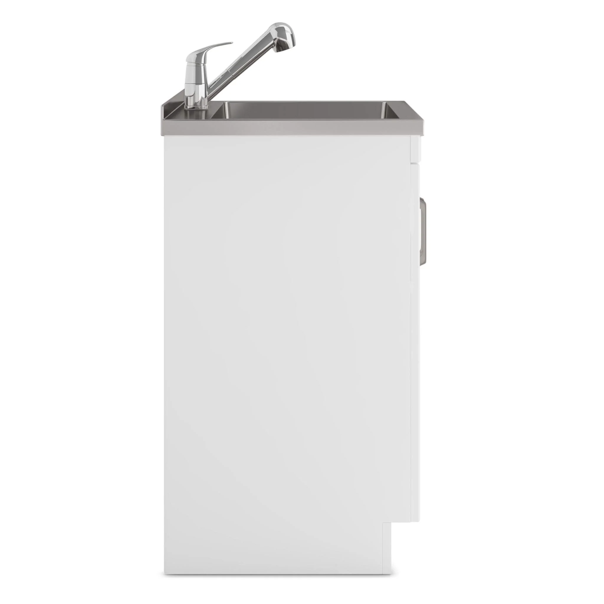Kyle - Laundry Cabinet & Faucet And Stainless Steel Sink - Image 12