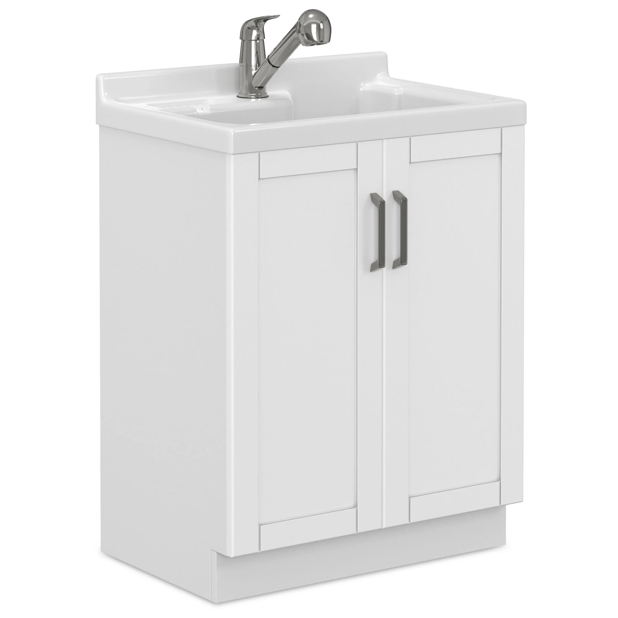 Kyle - Laundry Cabinet & Faucet And Stainless Steel Sink - Image 3