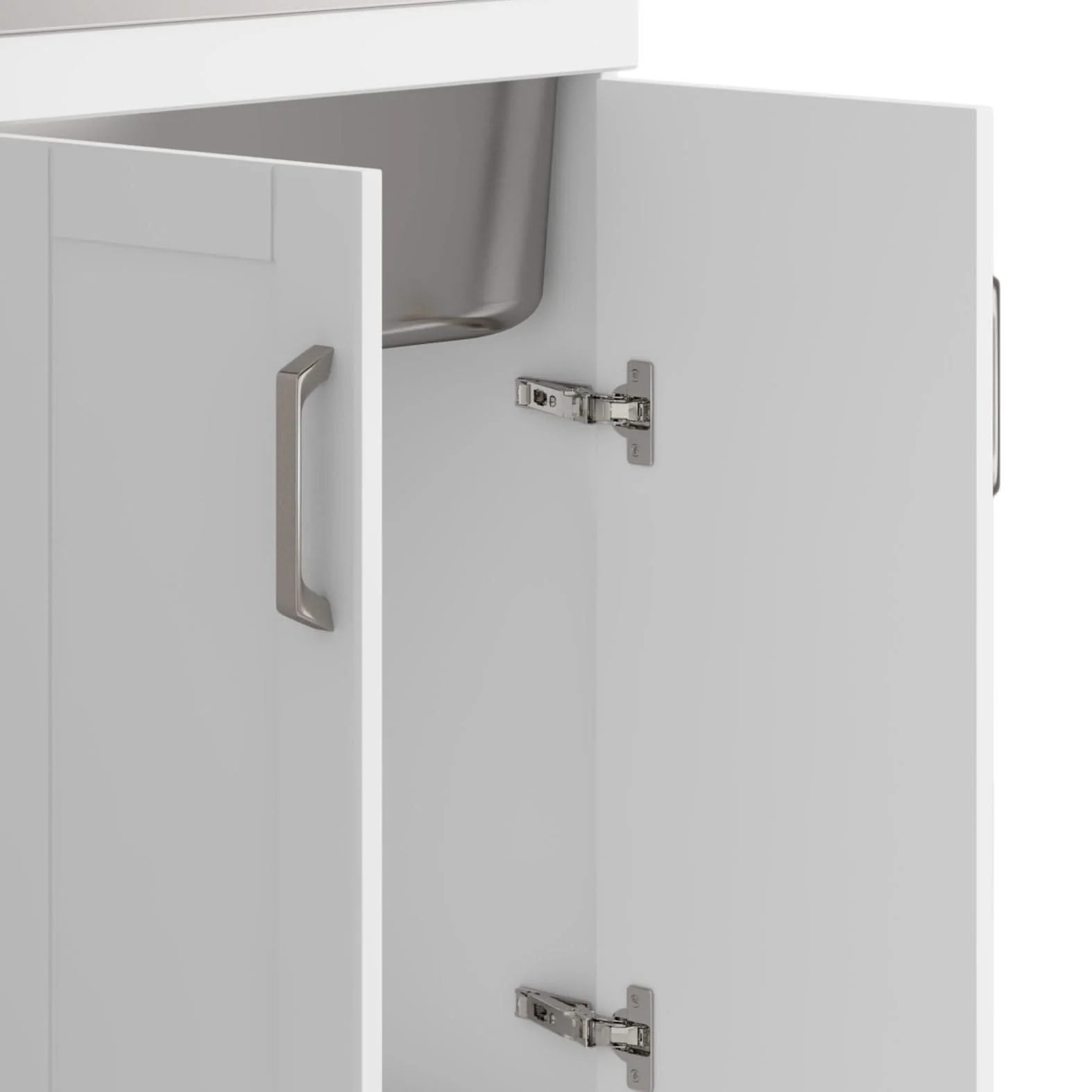 Kyle - Laundry Cabinet & Faucet And Stainless Steel Sink - Image 7