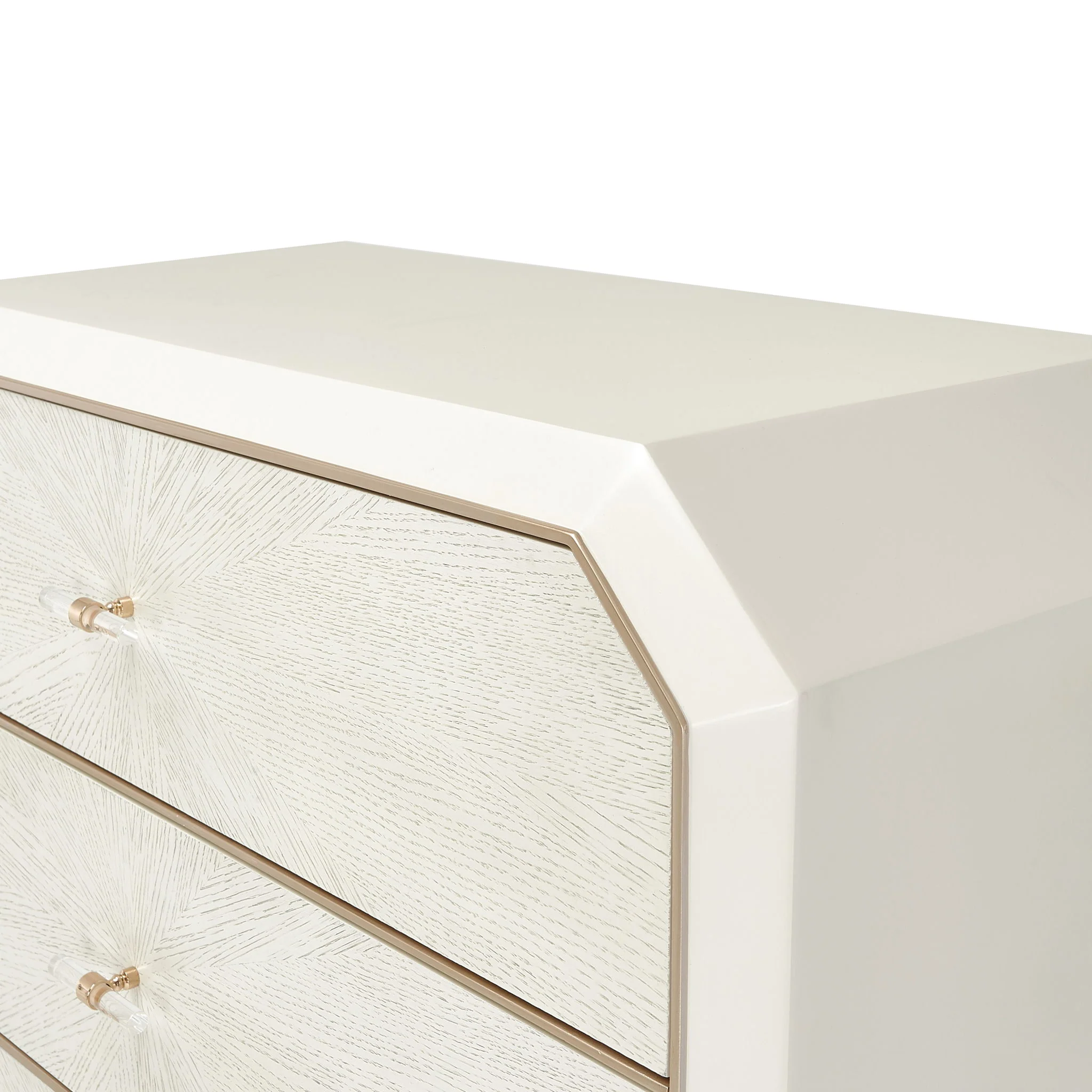 La Rachelle - 5-Drawer Chest - Champagne - Image 3