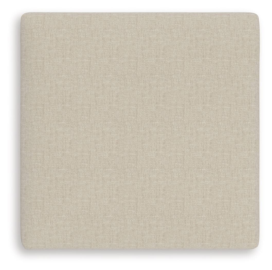 LadyMae - Oversized Accent Ottoman - Twill - Image 3