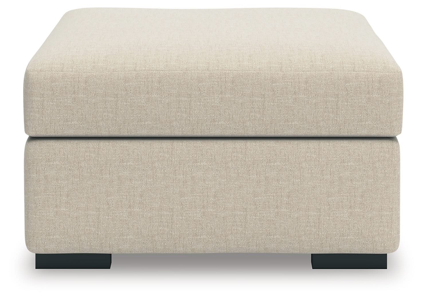 LadyMae - Oversized Accent Ottoman - Twill - Image 4
